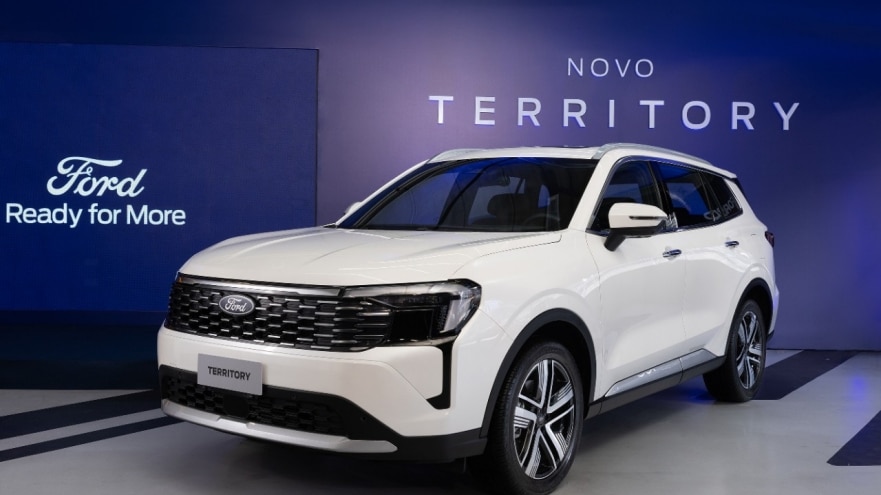 Ford faz a primeira exibição global do Novo Territory no Brasil