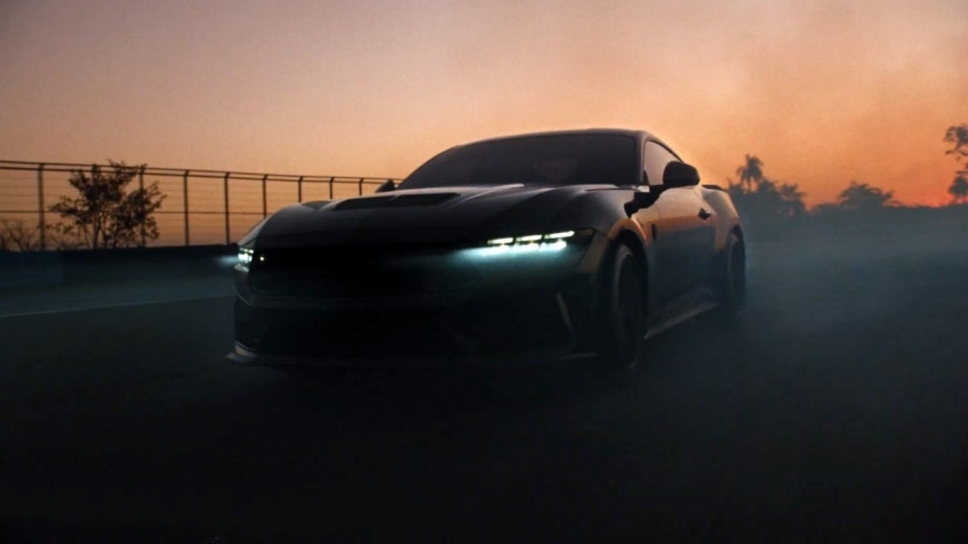 Velocidade é tema da campanha do Ford Mustang Dark Horse 