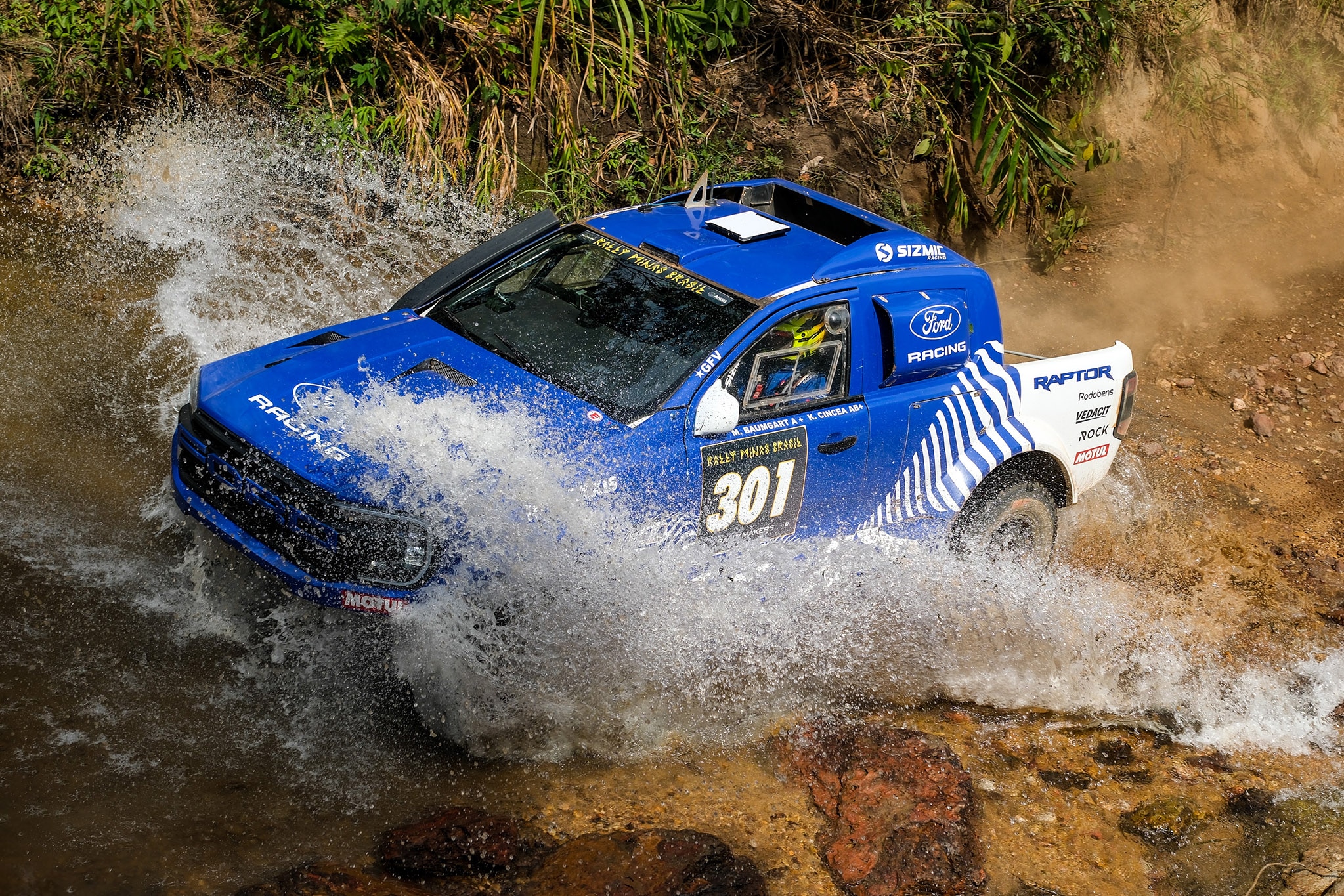 Ford disputa o Rally Jalapão 2026 com a equipe Sizmic e Bia Figueiredo