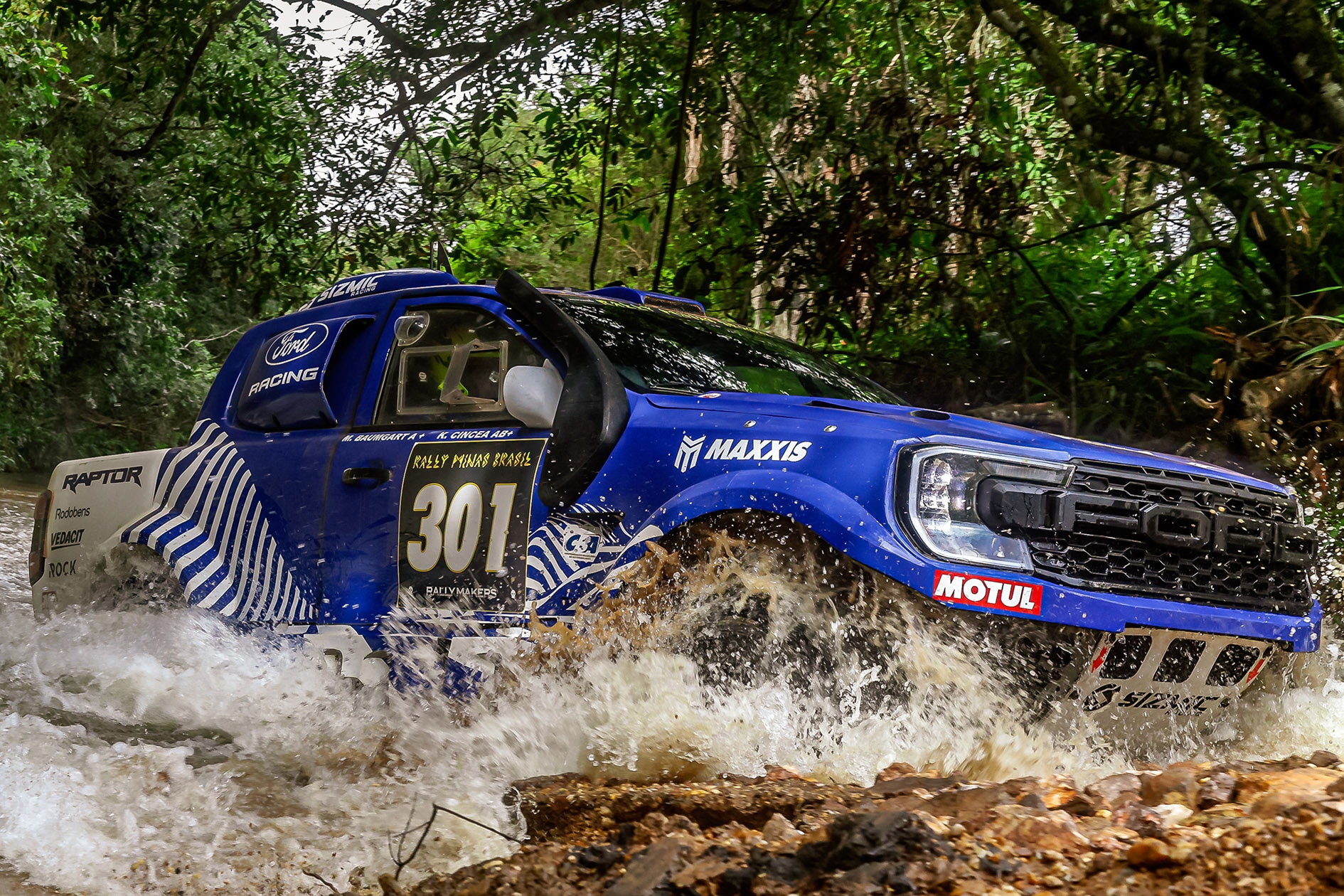 Ford disputa o Rally Jalapão 2026 com a equipe Sizmic e Bia Figueiredo