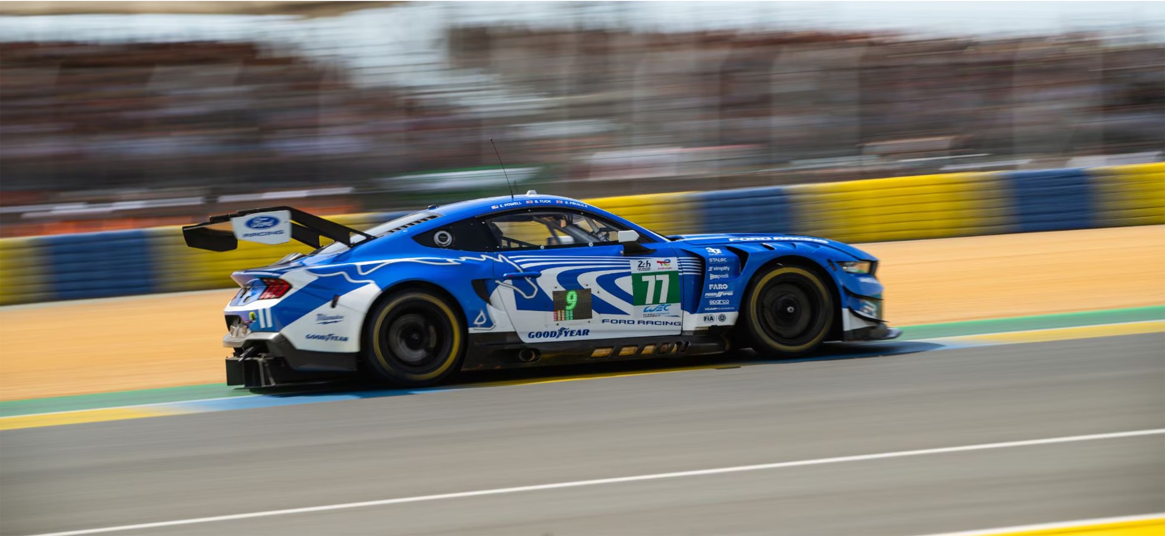 Ford Mustang GT3 durante corrida do campeonato da WEC