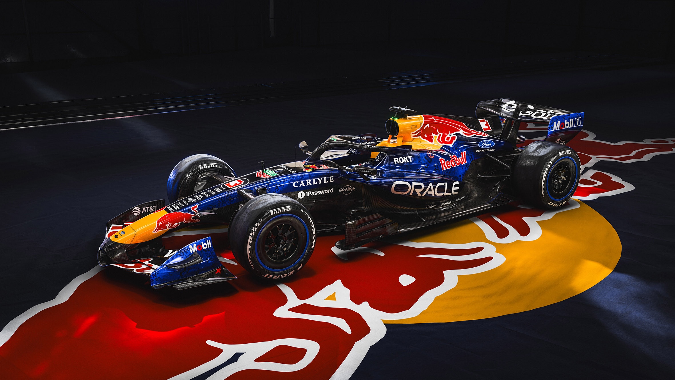 The Blue Oval on the new Oracle Red Bull Racing livery is a testament to the dedication of engineers in Dearborn and Milton Keynes.