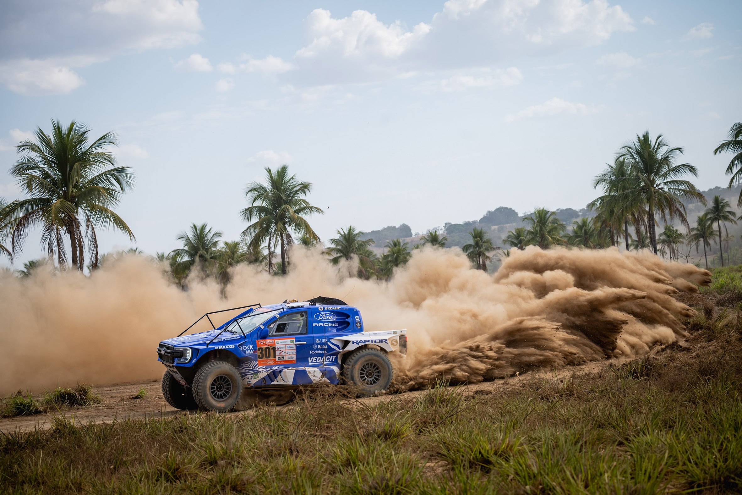 Ford Ranger T1+ no Rally dos Sertões 2026 com a equipe Sizmic