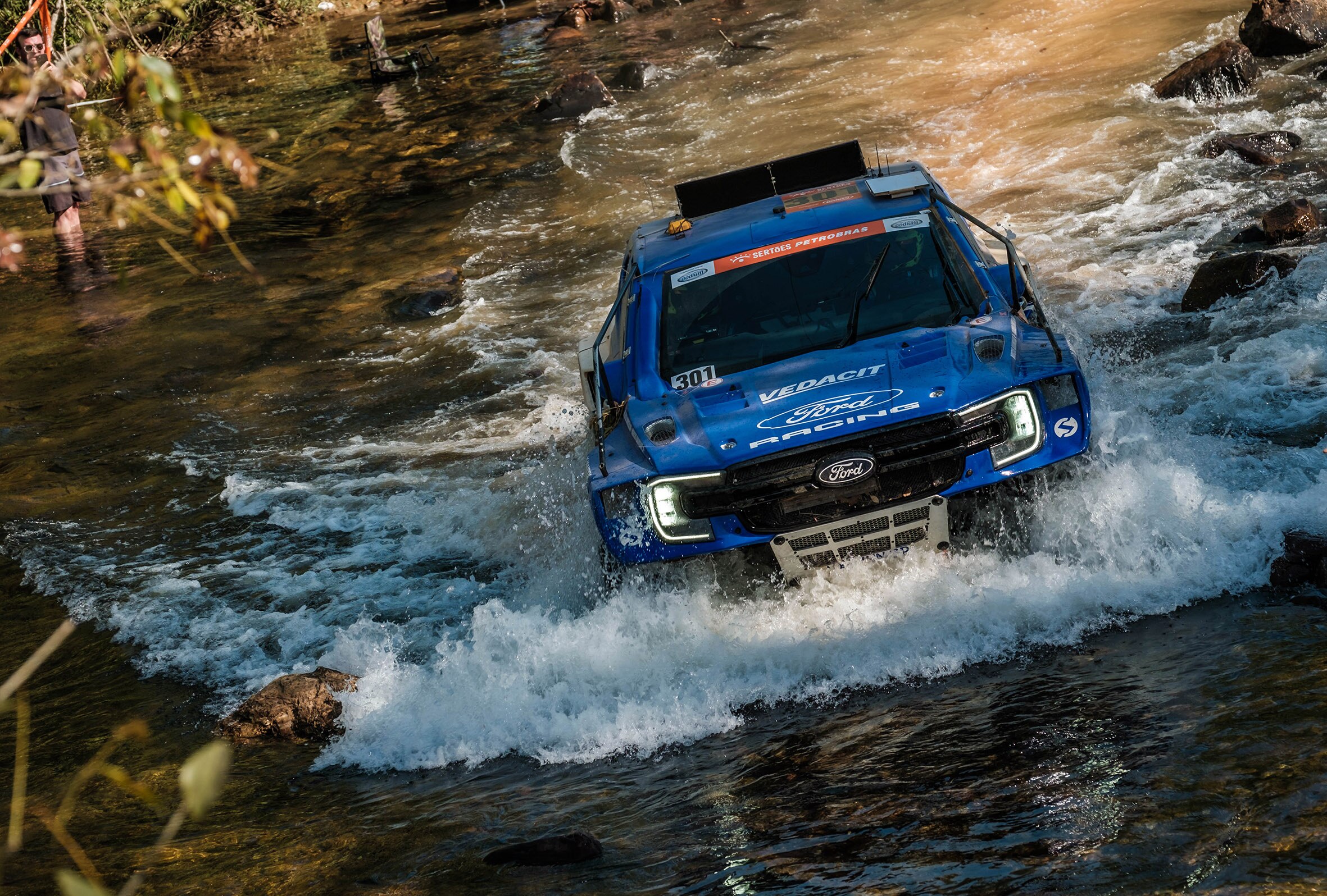 Ford Ranger T1+ no Rally dos Sertões 2026 com a equipe Sizmic