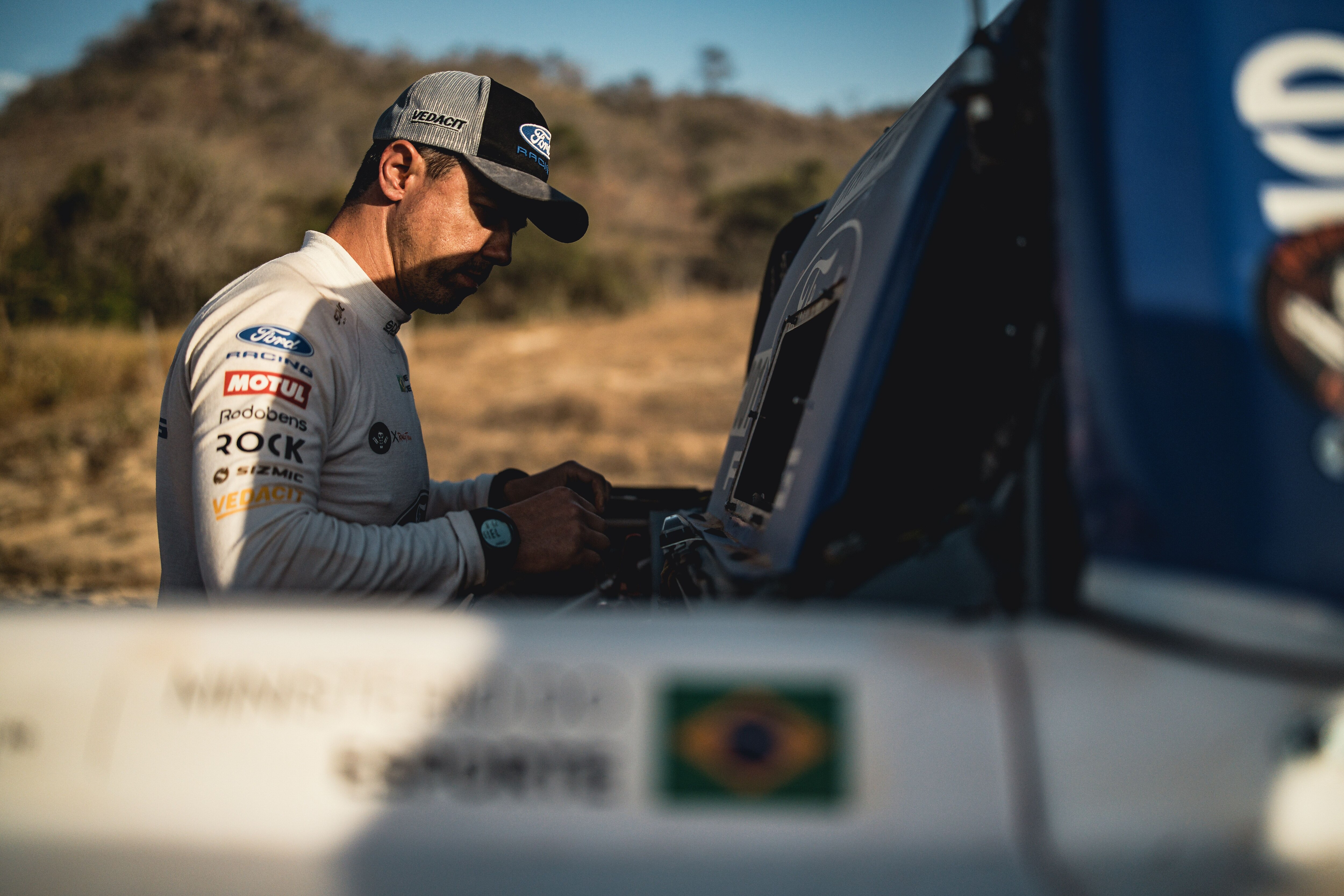 Navegador Kleber Cincea no Rally dos Sertões 2026