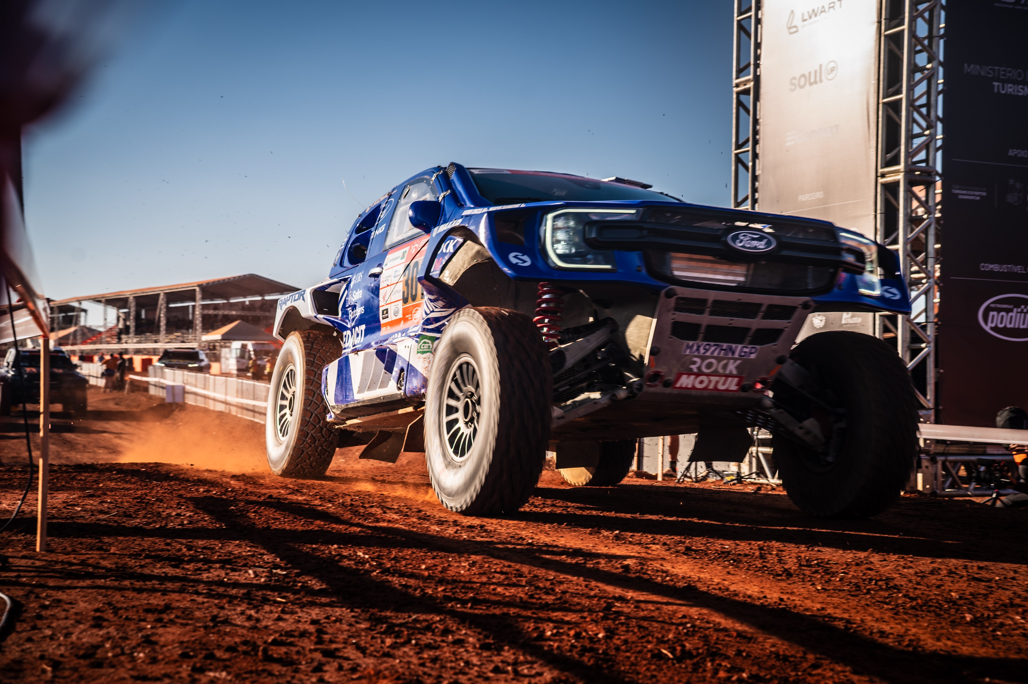 Rally dos Sertões 2026 equipe Ford Racing Sizmic Racing com a Raptor T1+