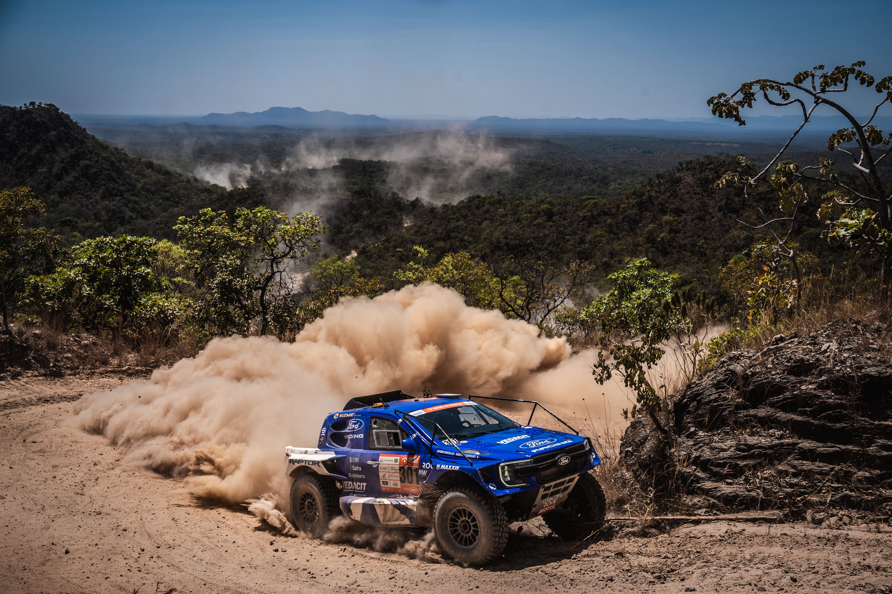 Rally dos Sertões 2026 equipe Ford Racing Sizmic Racing com a Raptor T1+