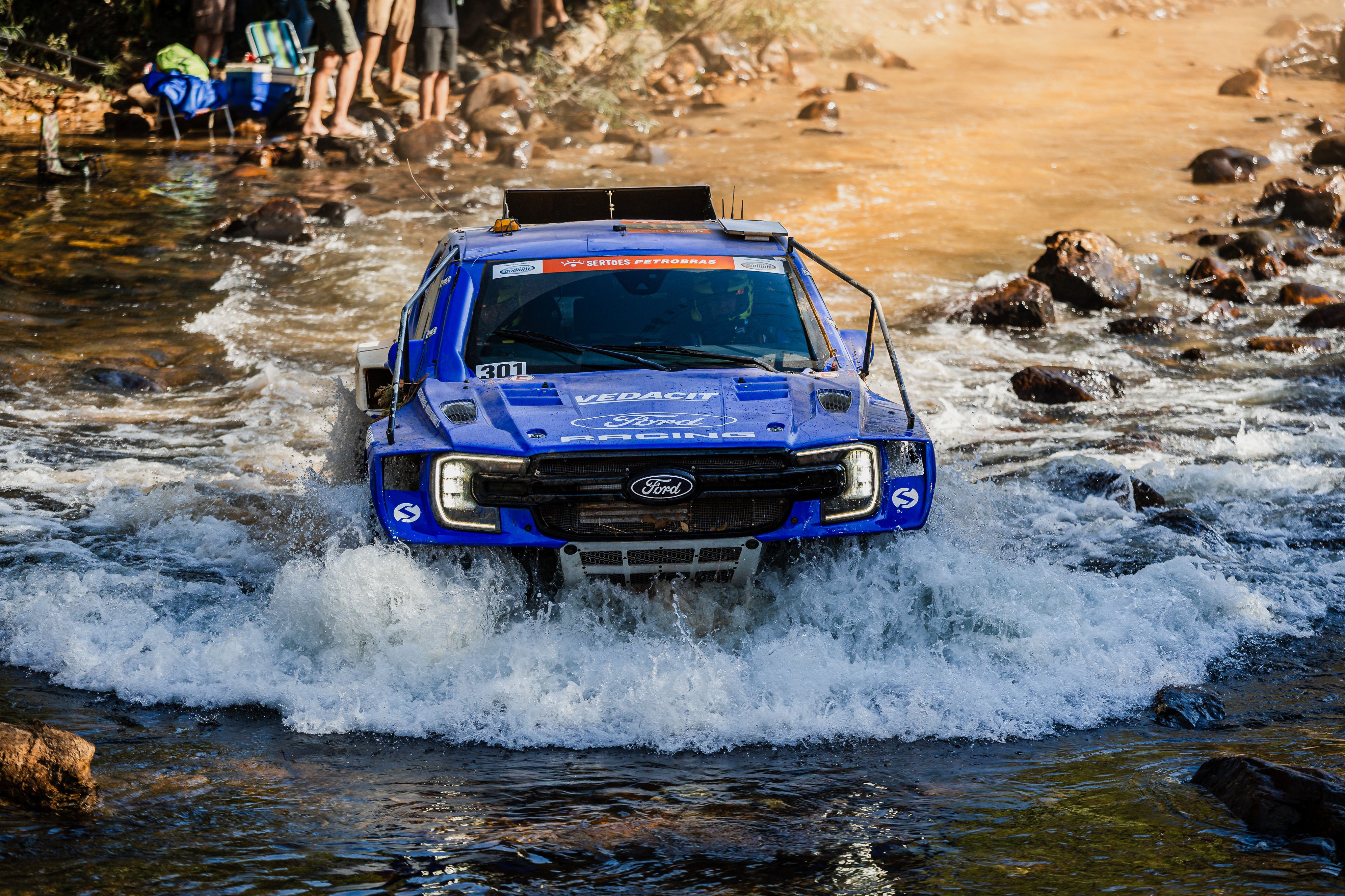 Rally dos Sertões 2026 equipe Ford Racing Sizmic Racing com a Raptor T1+