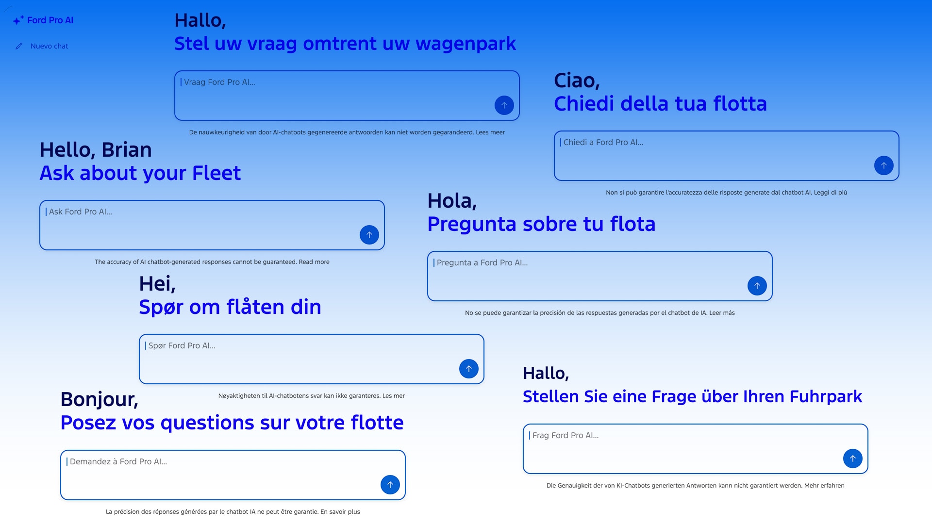 Ford Pro Telematics Kunden werden jetzt vom AI-Assistenten unterstützt.