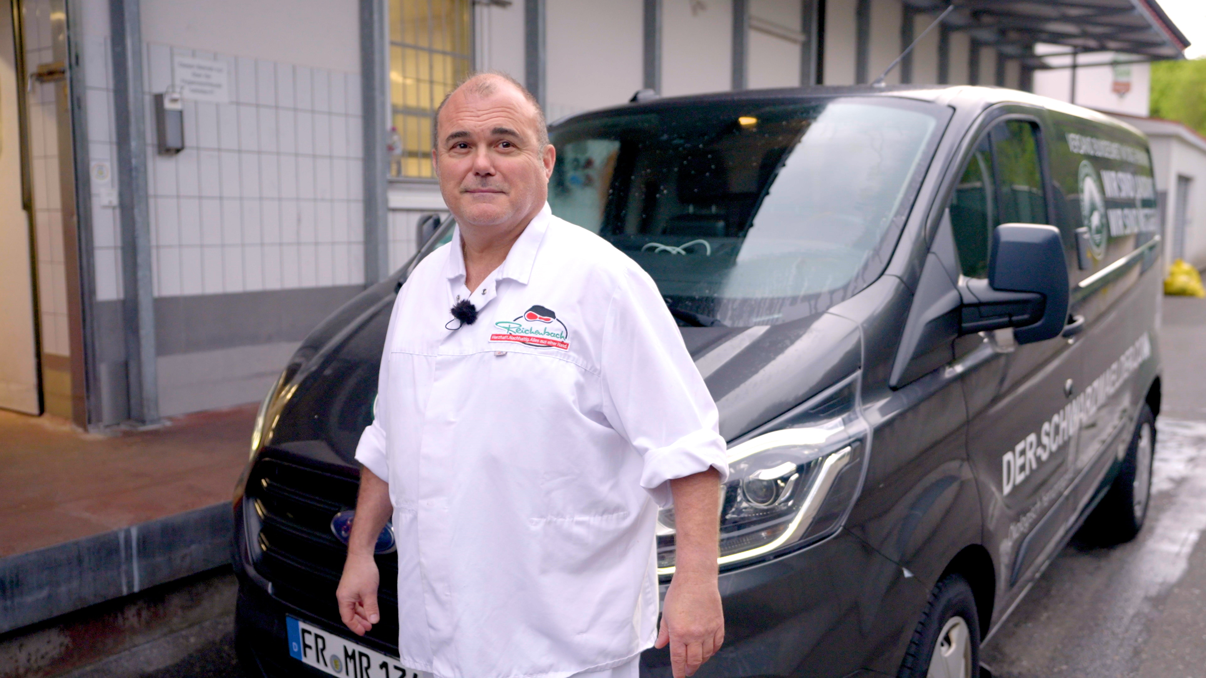 Ulrich Reichenbach's business, Metzgerei Reichenbach, relies on Dealer Uptime Services to keep their vans working