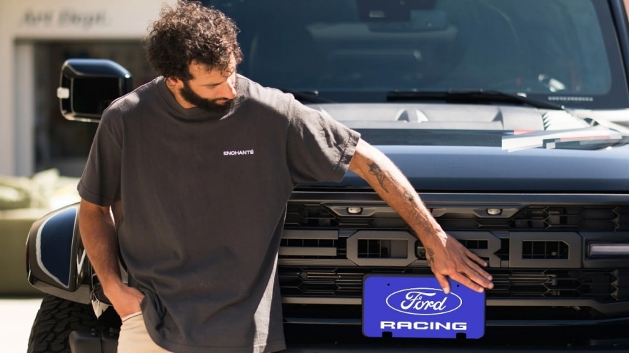 Daniel Ricciardo, embajador global de Ford Racing
