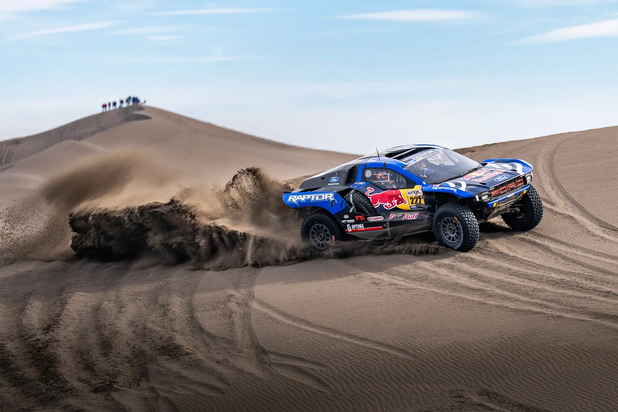 Carlos Sainz domando las dunas del Dakar