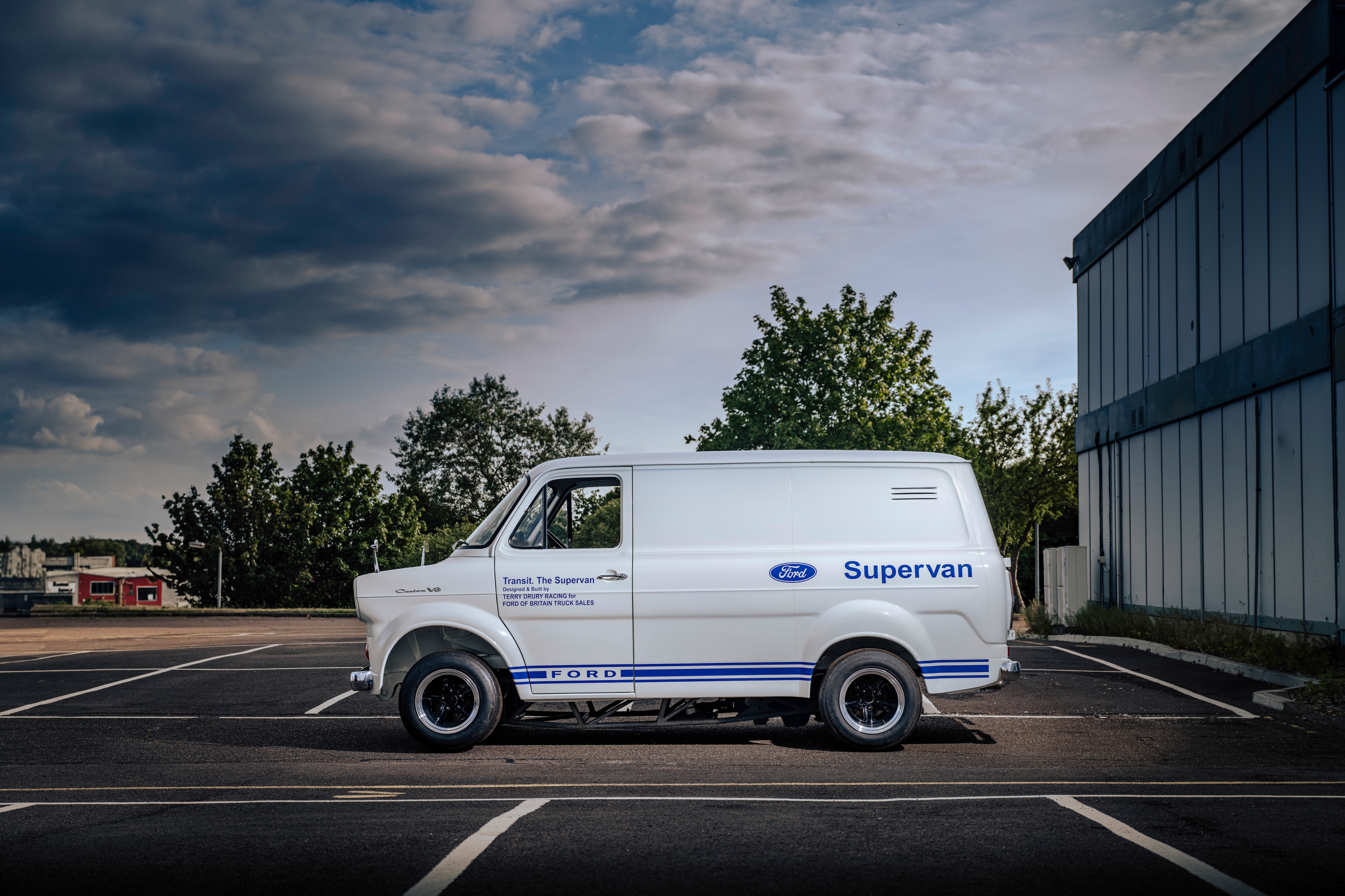 A rebuild of the iconic Supervan takes centre stage at Ford’s ‘Transit Day’ celebrations