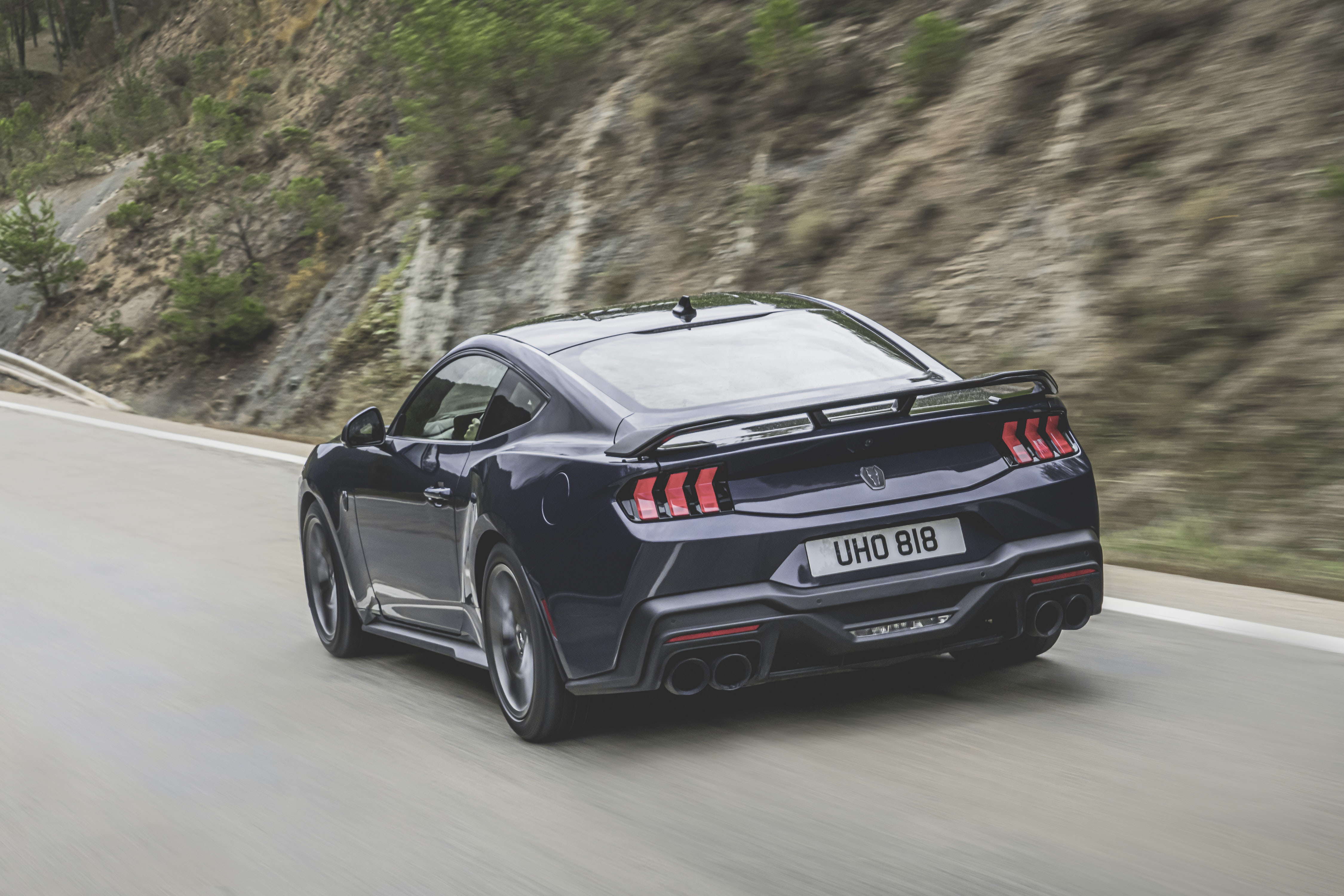 black mustang