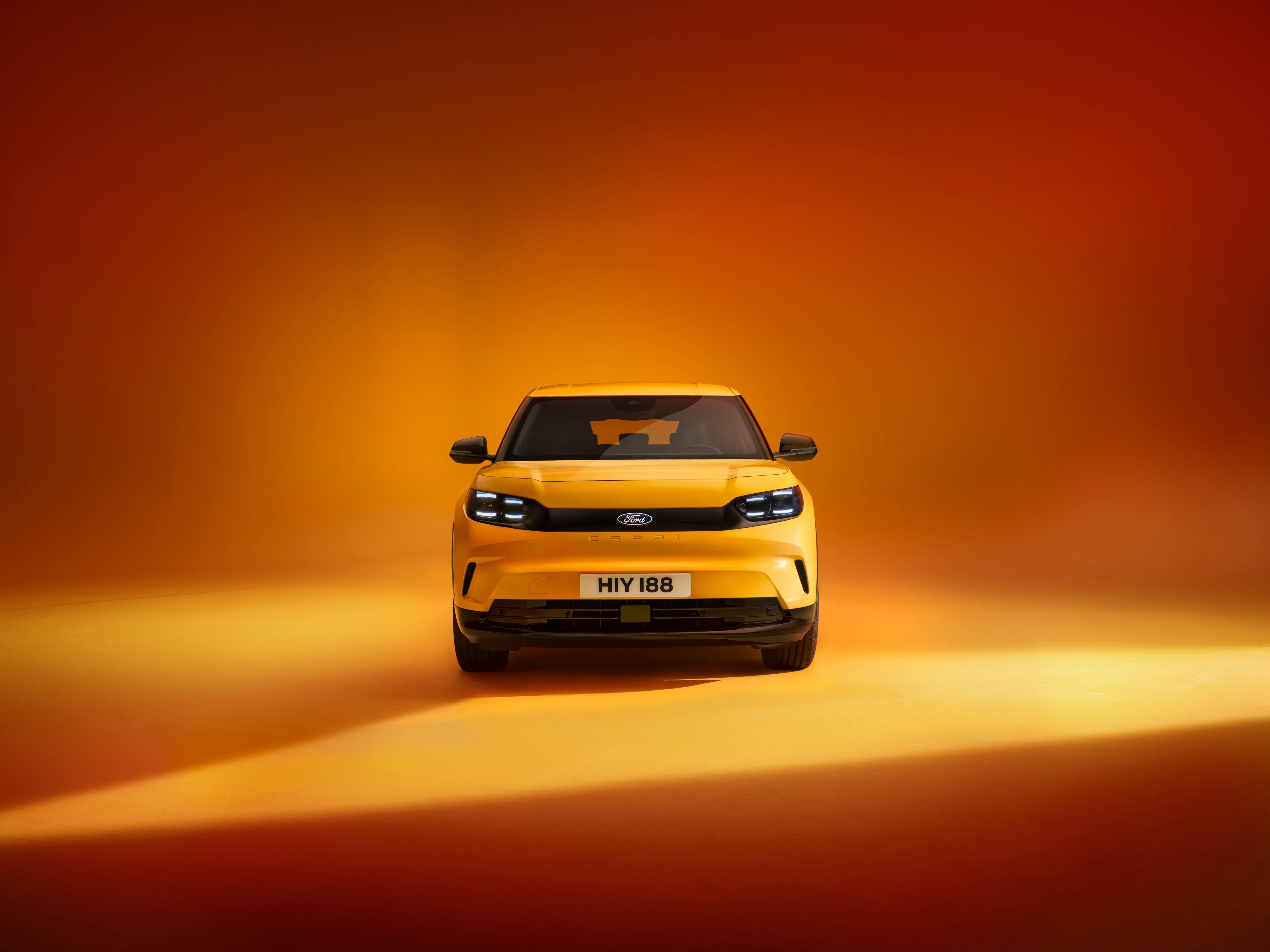 2024 Ford Capri. LICENSE EXPIRES: In perpetuity - LICENSE BY: Makerhouse LICENSE SCOPE: A - Earned editorial, press releases, press kits. B - All non-broadcast digital and online media. C - All non-broadcast digital and online media, plus Retail and POS (showrooms, events etc). D - All print media (newspaper, magazine etc) REGION: Global COPYRIGHT AND IMAGE RIGHTS: This content is solely for editorial use and for providing individual users with information. Any storage in databases, or any distribution to third parties within the scope of commercial use, or for commercial use is permitted with written consent from Ford of Europe only.