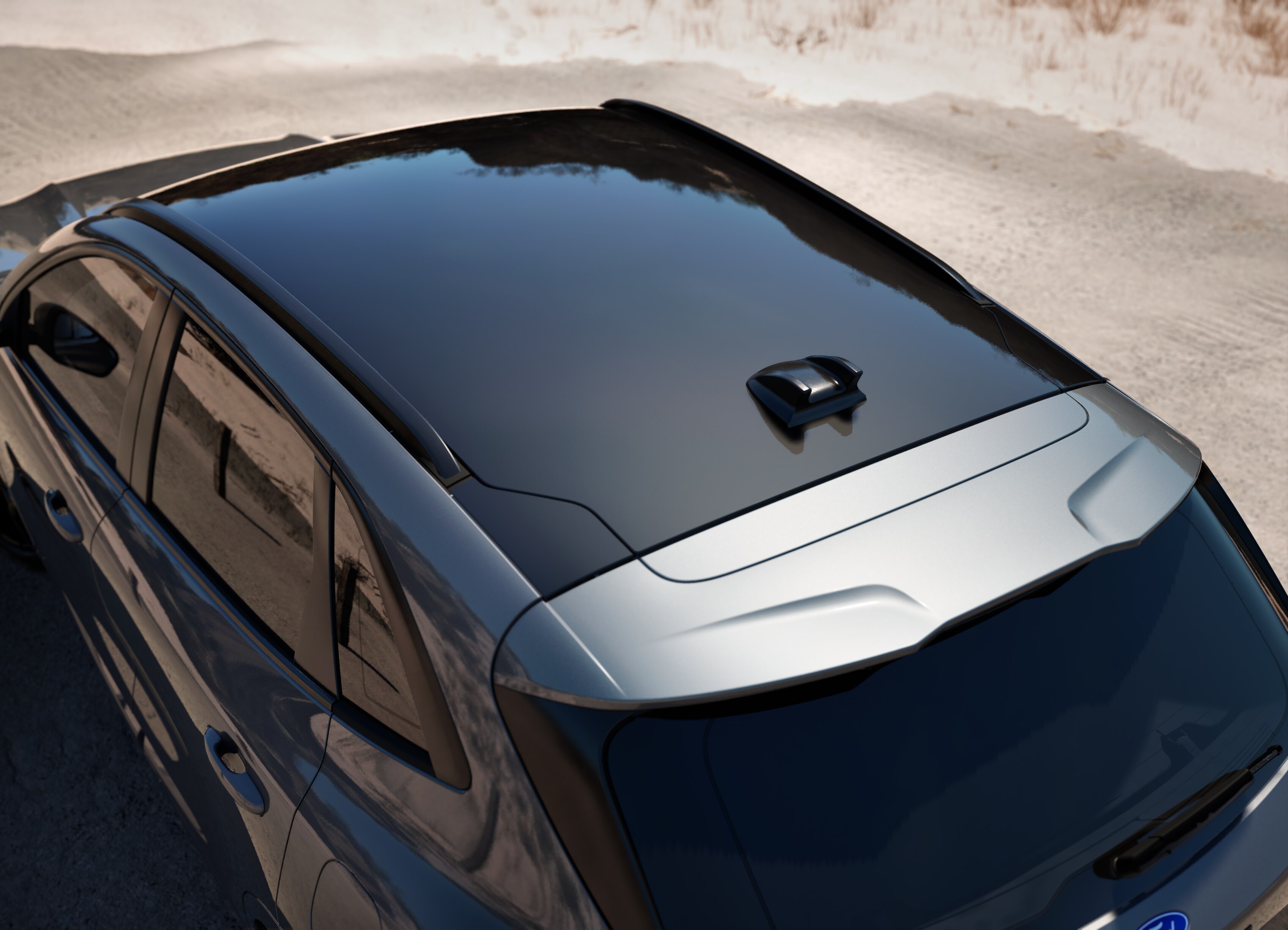 2025 Ford Kuga Black Package features a black painted roof as standard - LICENSE EXPIRES: In Perp- LICENSE BY: Makerhouse LICENSE SCOPE: A - Earned editorial, press releases, press kits. B - All non-broadcast digital and online media. D - All print media (newspaper, magazine etc) REGION: Europe COPYRIGHT AND IMAGE RIGHTS: This content is solely for editorial use and for providing individual users with information. Any storage in databases, or any distribution to third parties within the scope of commercial use, or for commercial use is permitted with written consent from Ford of Europe only.