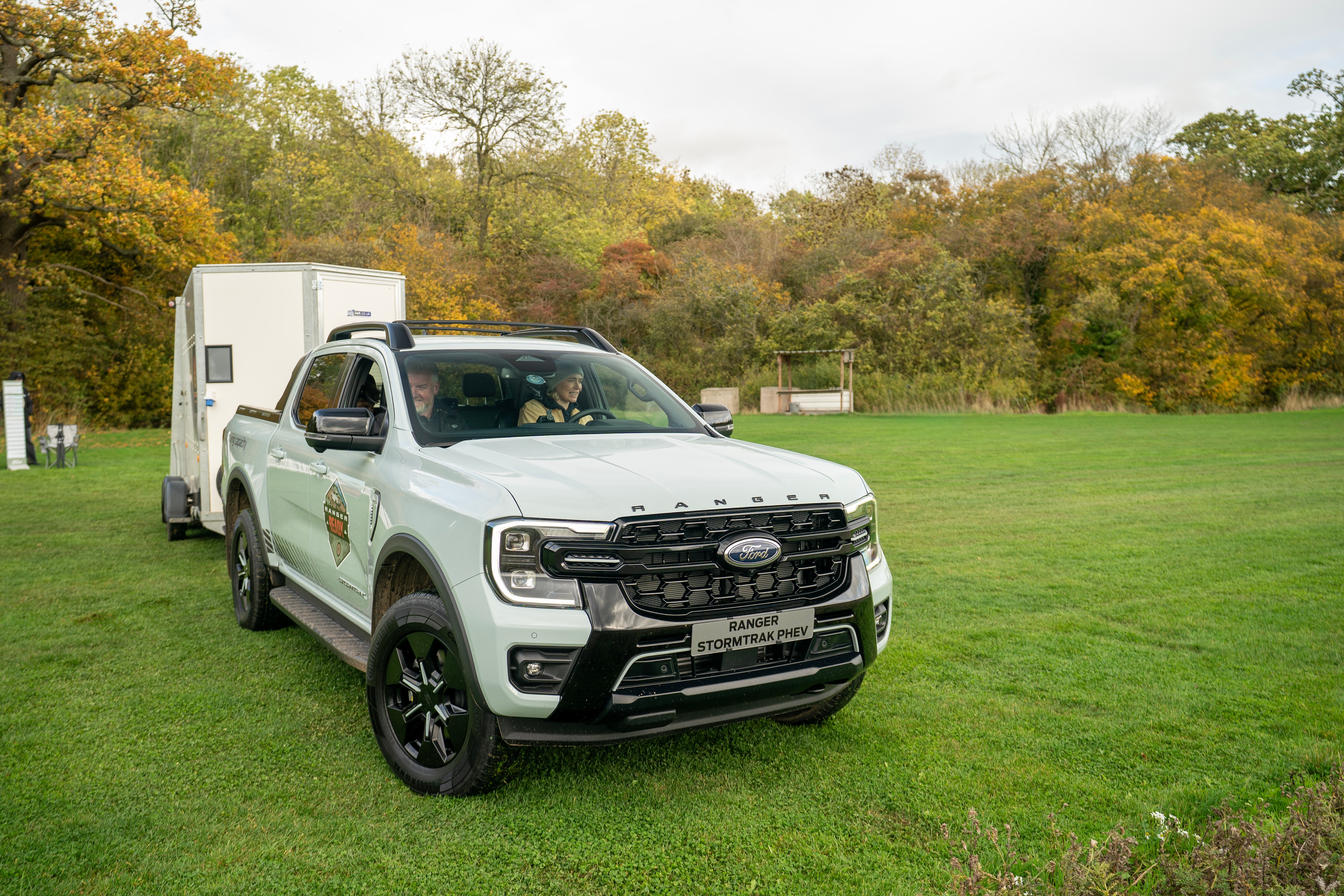 Professional driver supervision on closed course. Always consult the Owner’s Manual before off-road driving, know your terrain and trail difficulty, and use appropriate safety gear.