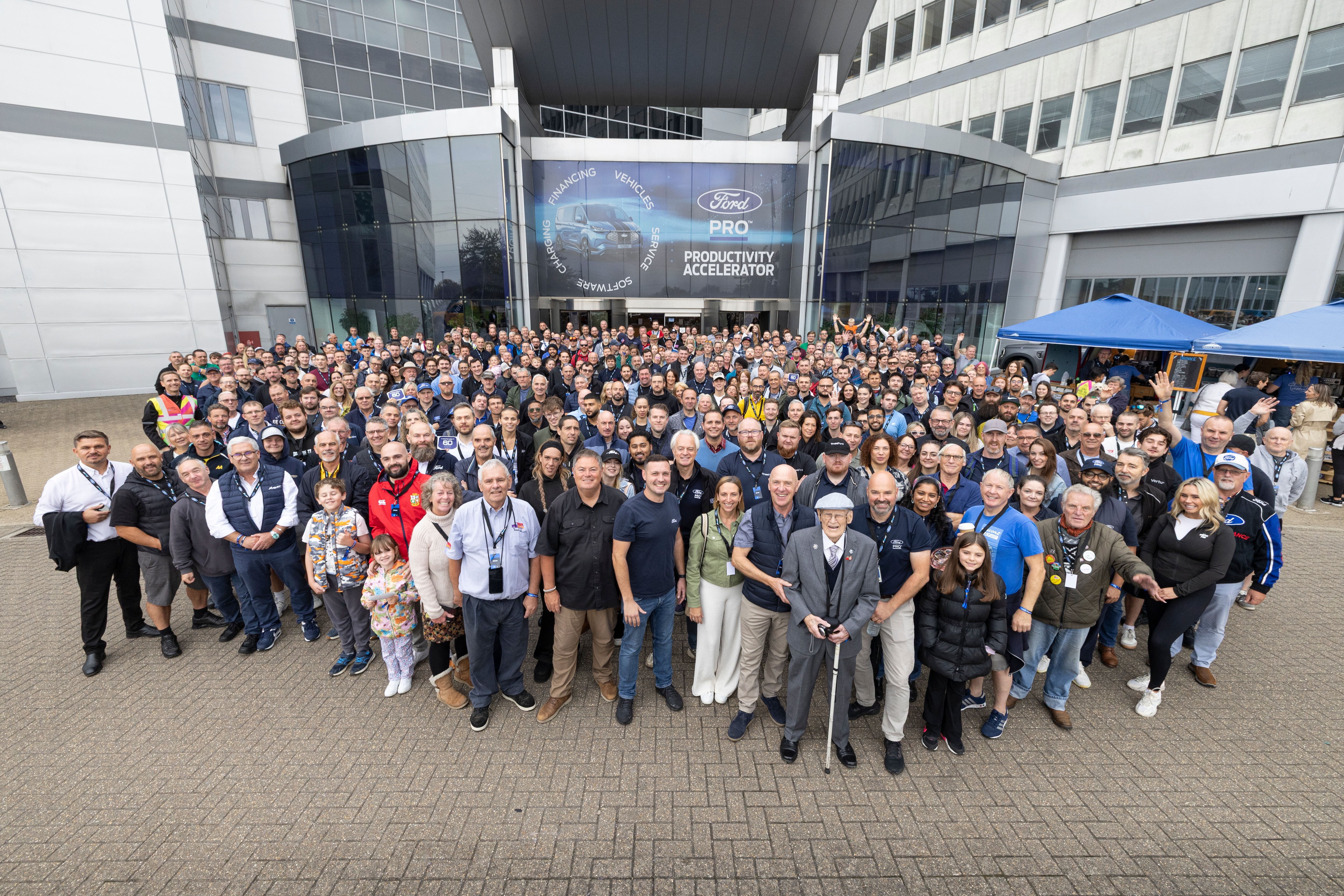 Mike and a cast of hundreds gear up to set a record