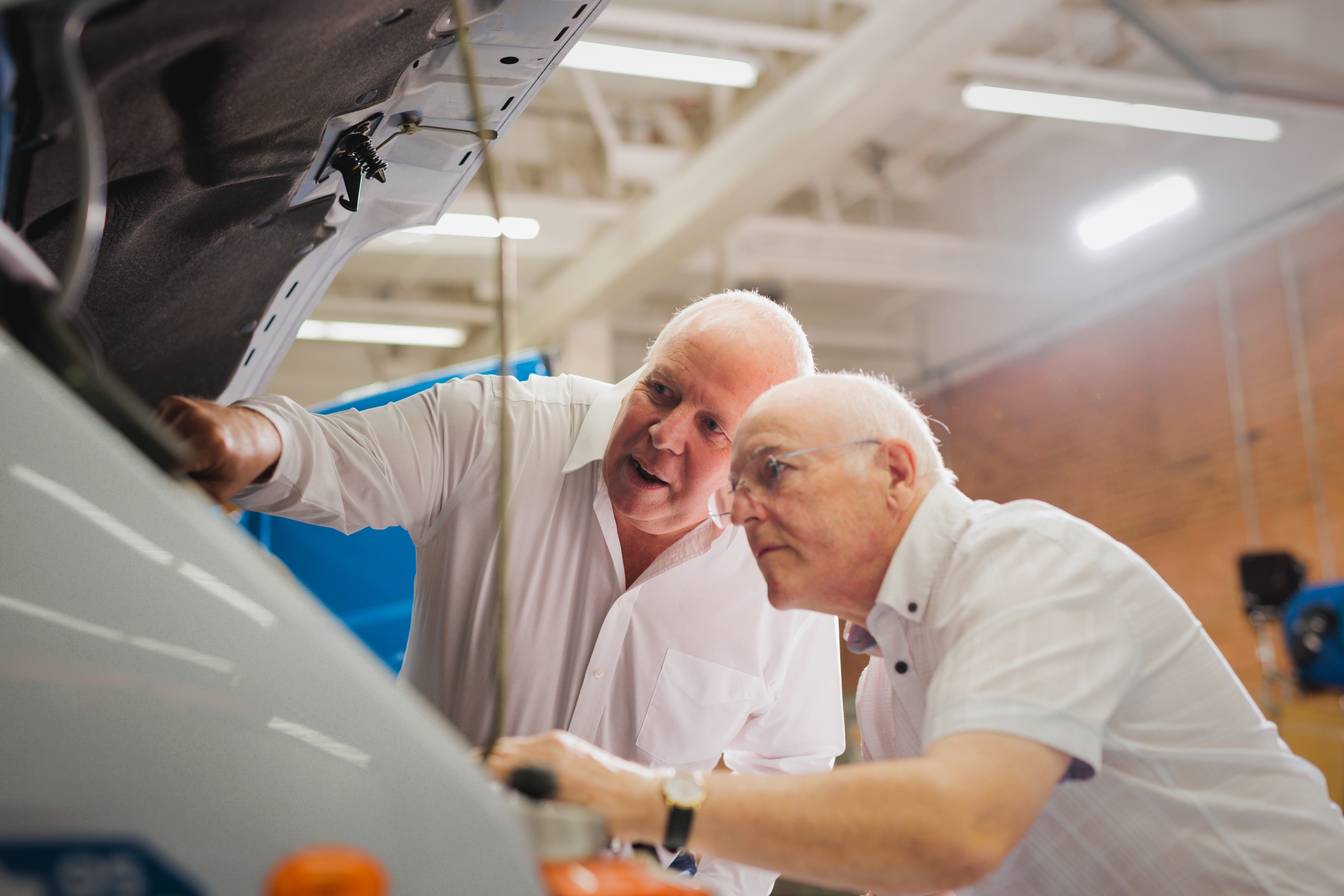Two generations of Transit builders; the Day and Routledges