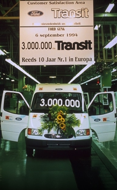 The legendary Ford Transit commercial vehicle celebrates its 60th anniversary in 2025