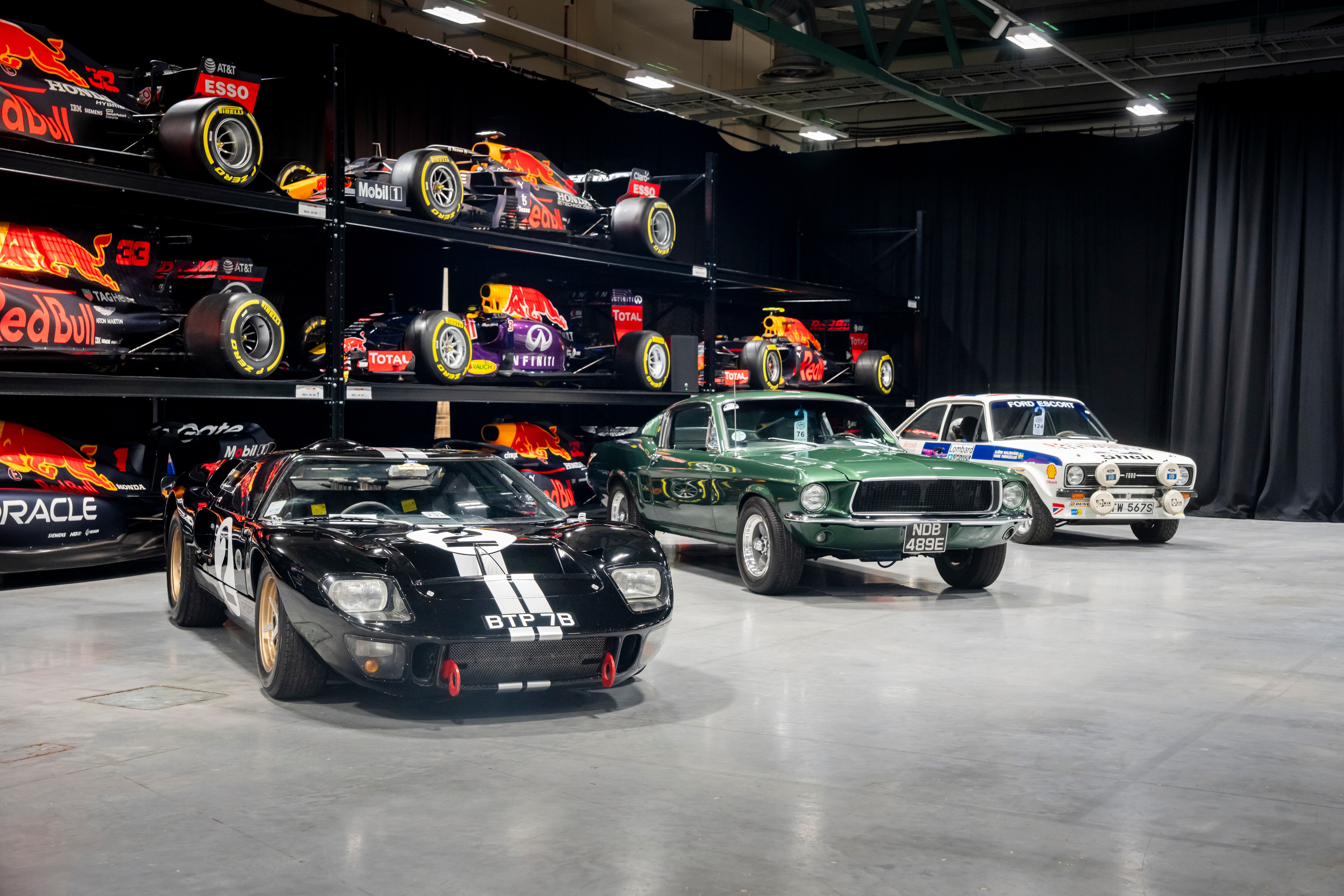 Ford GT40, Ford Mustang, Ford Escort RS1800