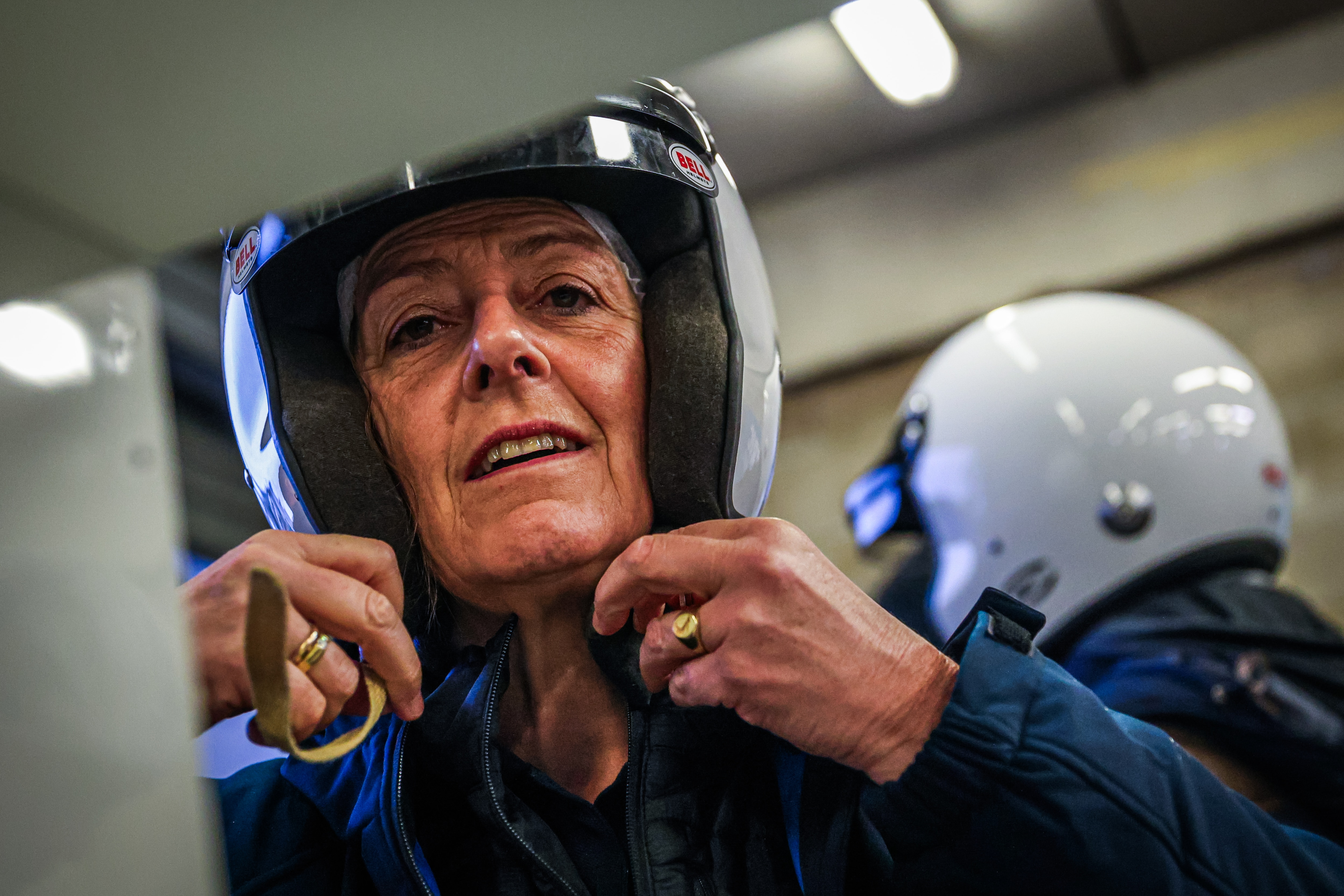 Participants at the 2025 Go Electric Go On Track Go Ford event at Le Mans could drive their own cars on track and try other Ford electric vehicles from across the line-up.