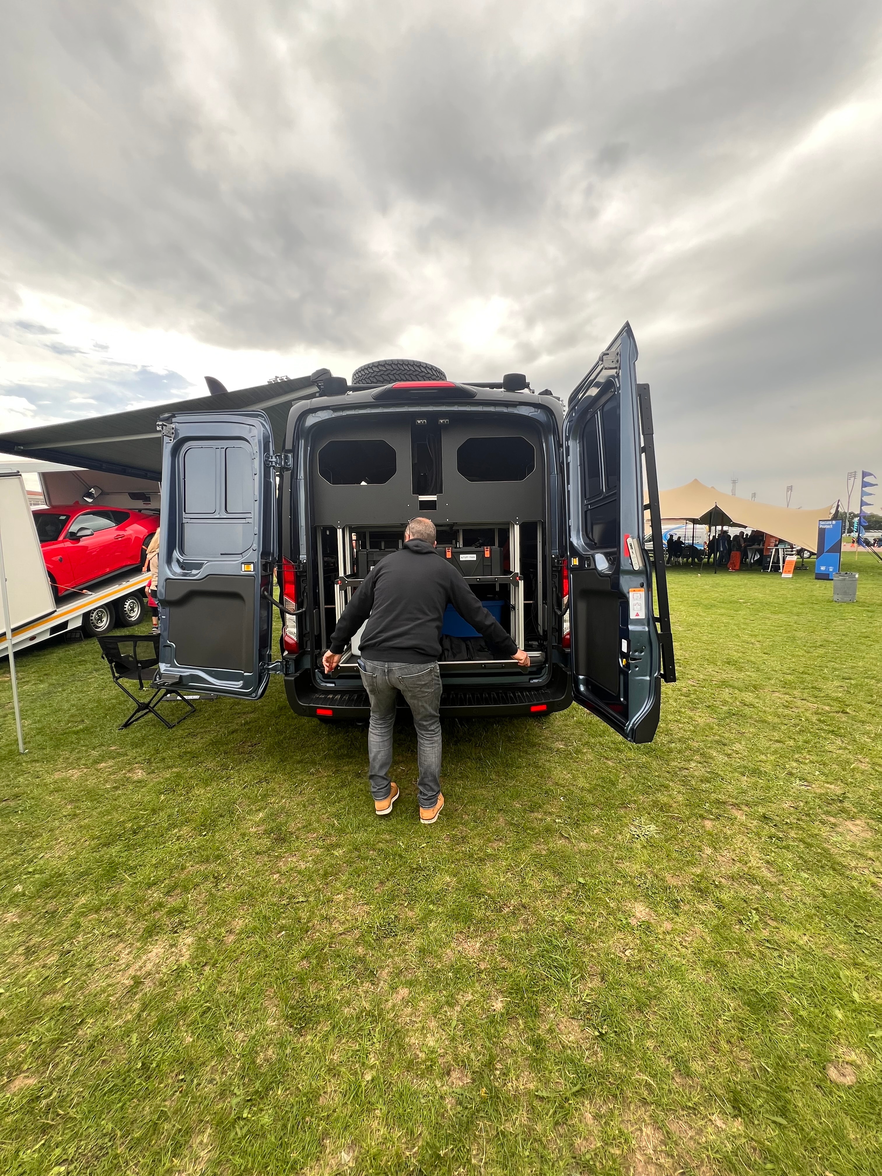 This very special conversion is crammed full of useful storage