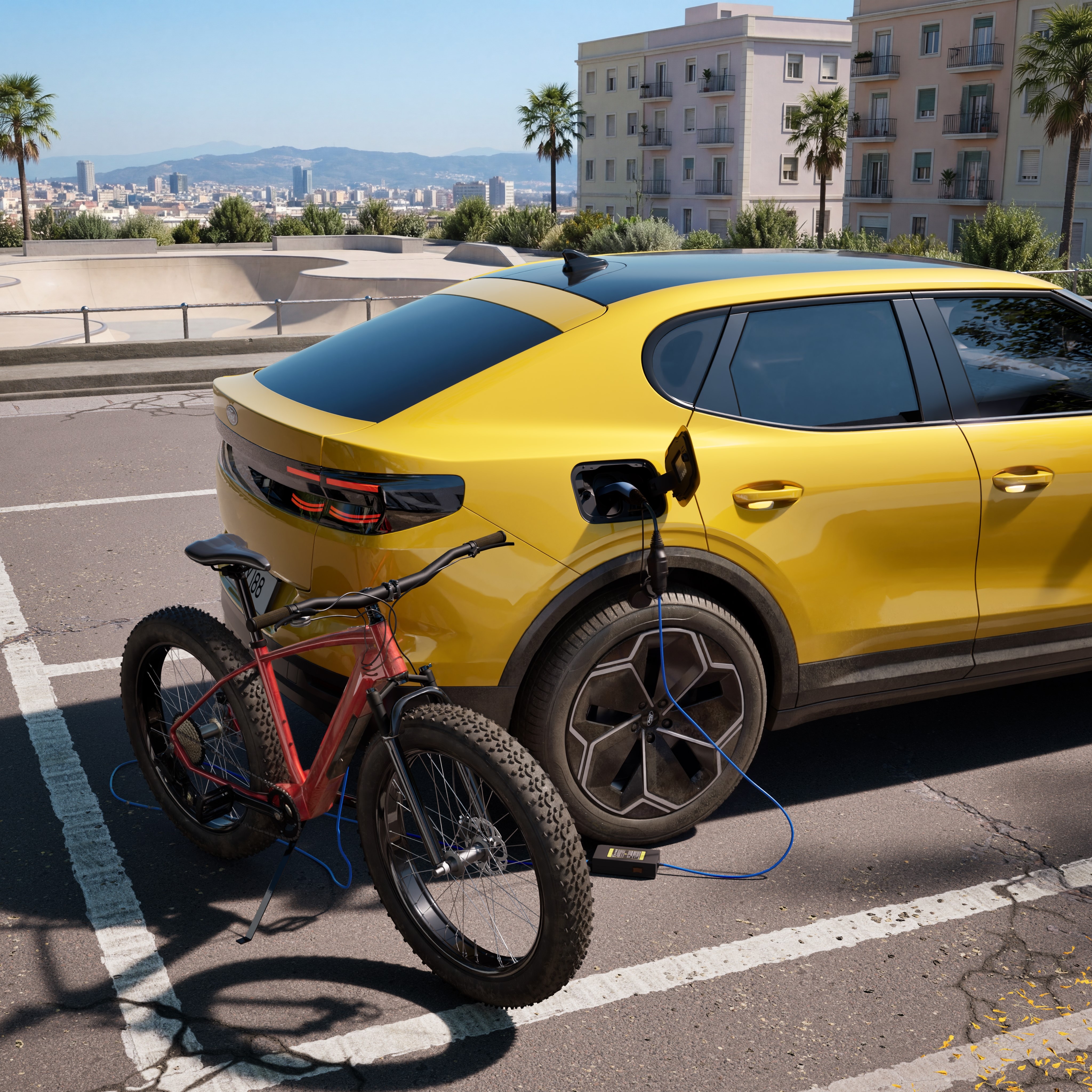 2026 Ford Capri - License valid for earned editorial, press releases, press kits. All non-broadcast digital and online media plus retail and point of sale. All print media. Region: Global Licence expires: In perpetuity. This content is solely for editorial use and for providing individual users with information. Any storage in databases, or any distribution to third parties within the scope of commercial use, or for commercial use is permitted with written consent from Ford in Europe GmbH only.