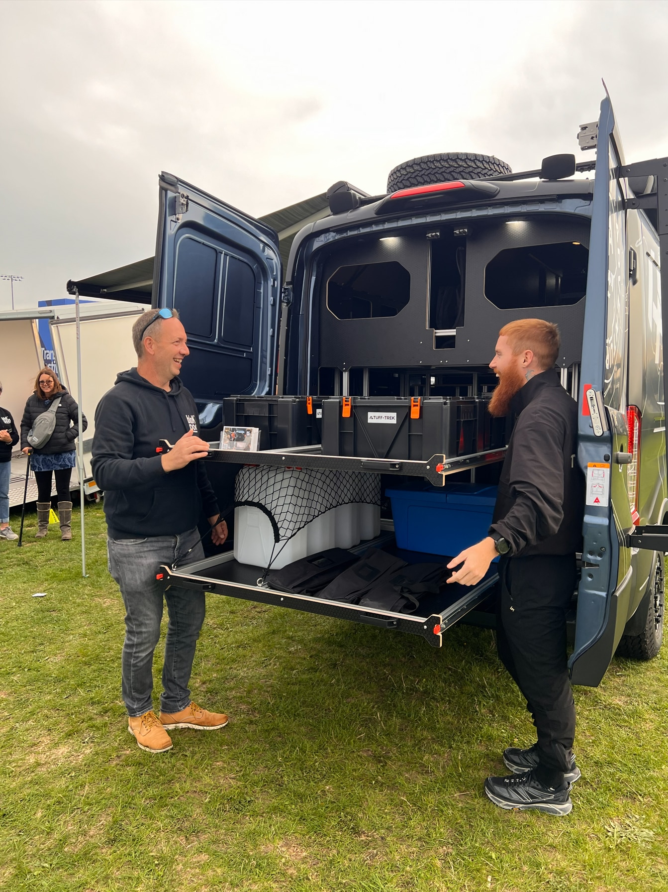 It’s got everything! Russ can't hide his delight from Dan at bloK Pod