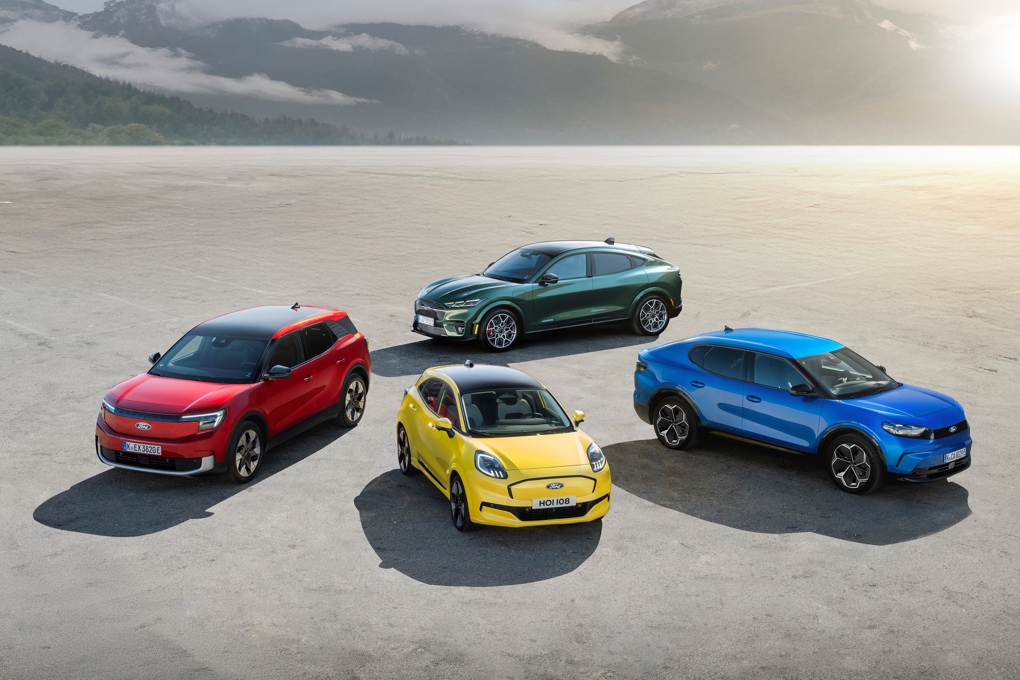 Ford Expands European Electric Vehicle Lineup LICENSE EXPIRES: 14/03/2028 - LICENSE BY: Ford LICENSE SCOPE: A - Earned editorial, press releases, press kits. REGION: Europe COPYRIGHT AND IMAGE RIGHTS: This content is solely for editorial use and for providing individual users with information. Any storage in databases, or any distribution to third parties within the scope of commercial use, or for commercial use is permitted with written consent from Ford of Europe only.