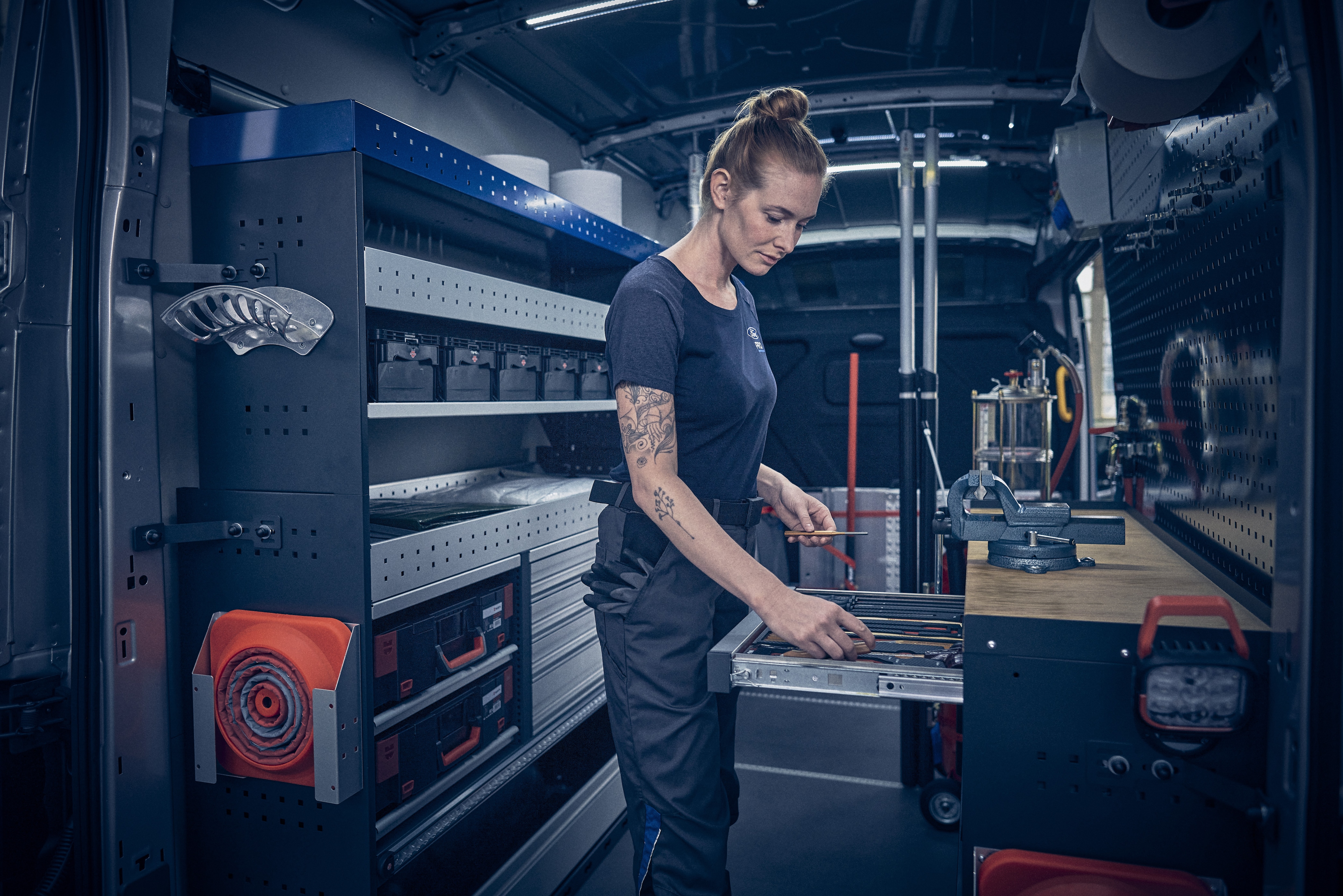 Almost 500 Ford Pro Mobile Service vans will be able to perform more than 70 per cent of servicing, maintenance and repair actions for customers' vehicles.