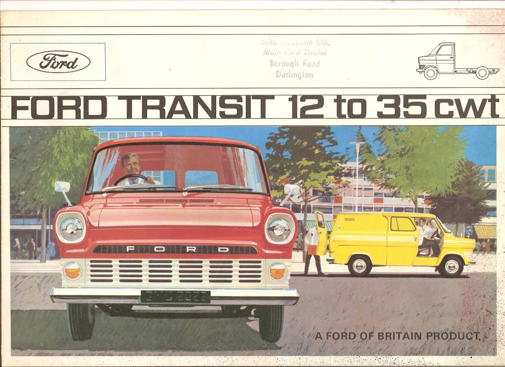 1965 Ford Transit Mk1 brochure from Ford of Britain. Use the Download Images button below to view text clearly. License valid for earned editorial, press releases, press kits. All non-broadcast digital and online media Region: Global. This content is solely for editorial use and for providing individual users with information. Any storage in databases, or any distribution to third parties within the scope of commercial use, or for commercial use is permitted with written consent from Ford in Europe GmbH only.