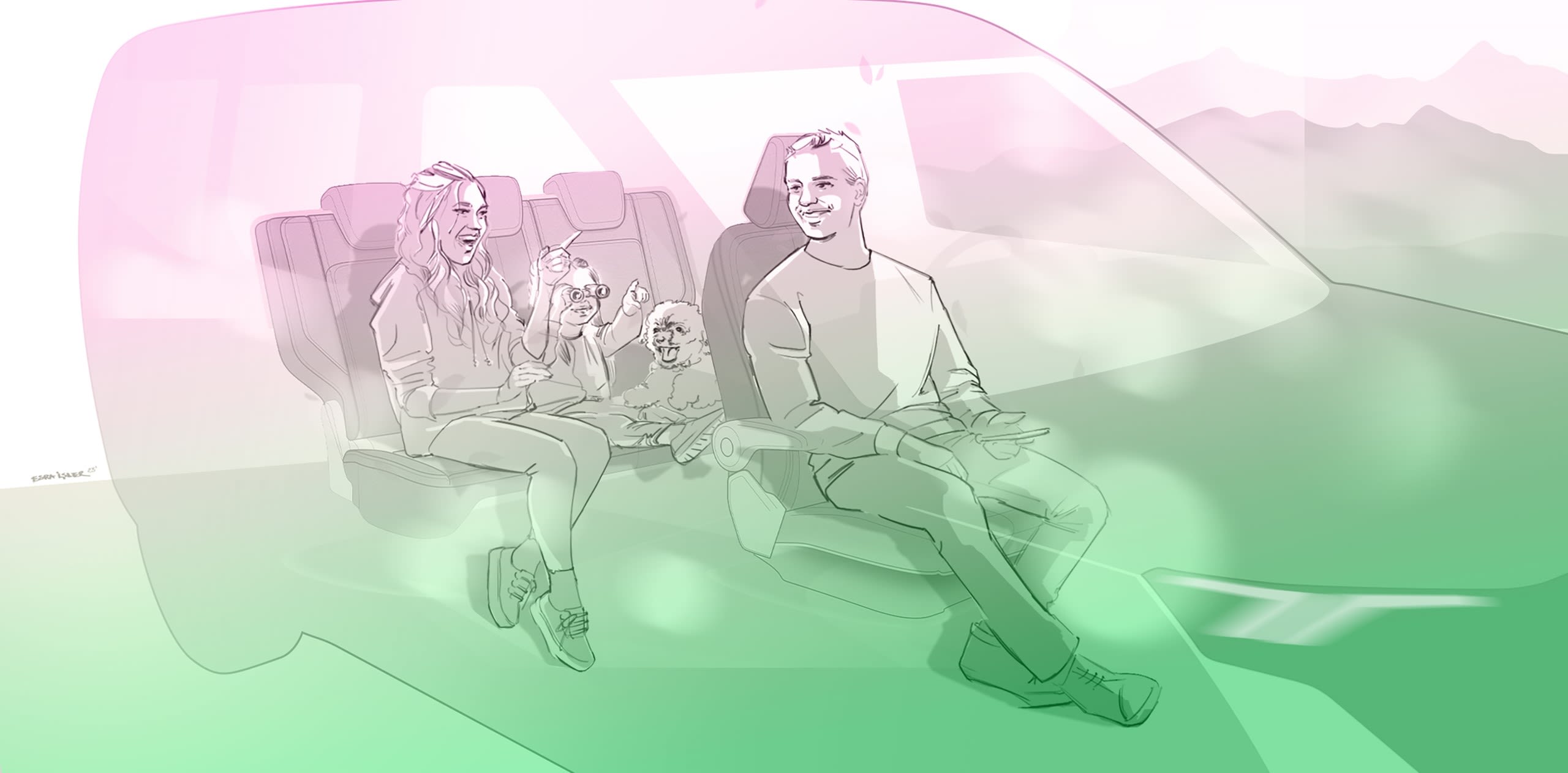 How interior was designed to be family-friendly. License valid  for earned editorial, press releases and press kits in Europe only. This content is solely for editorial use and for providing individual users with information. Any storage in databases, or any distribution to third parties within the scope of commercial use, or for commercial use is permitted with written consent from Ford in Europe GmbH only.
