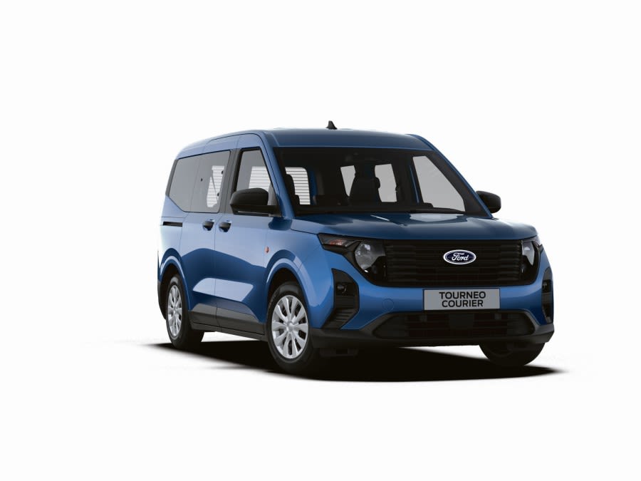 Tourneo Courier Trend. . License valid for earned editorial, press releases and press kits in Europe only. This content is solely for editorial use and for providing individual users with information. Any storage in databases, or any distribution to third parties within the scope of commercial use, or for commercial use is permitted with written consent from Ford in Europe GmbH only.