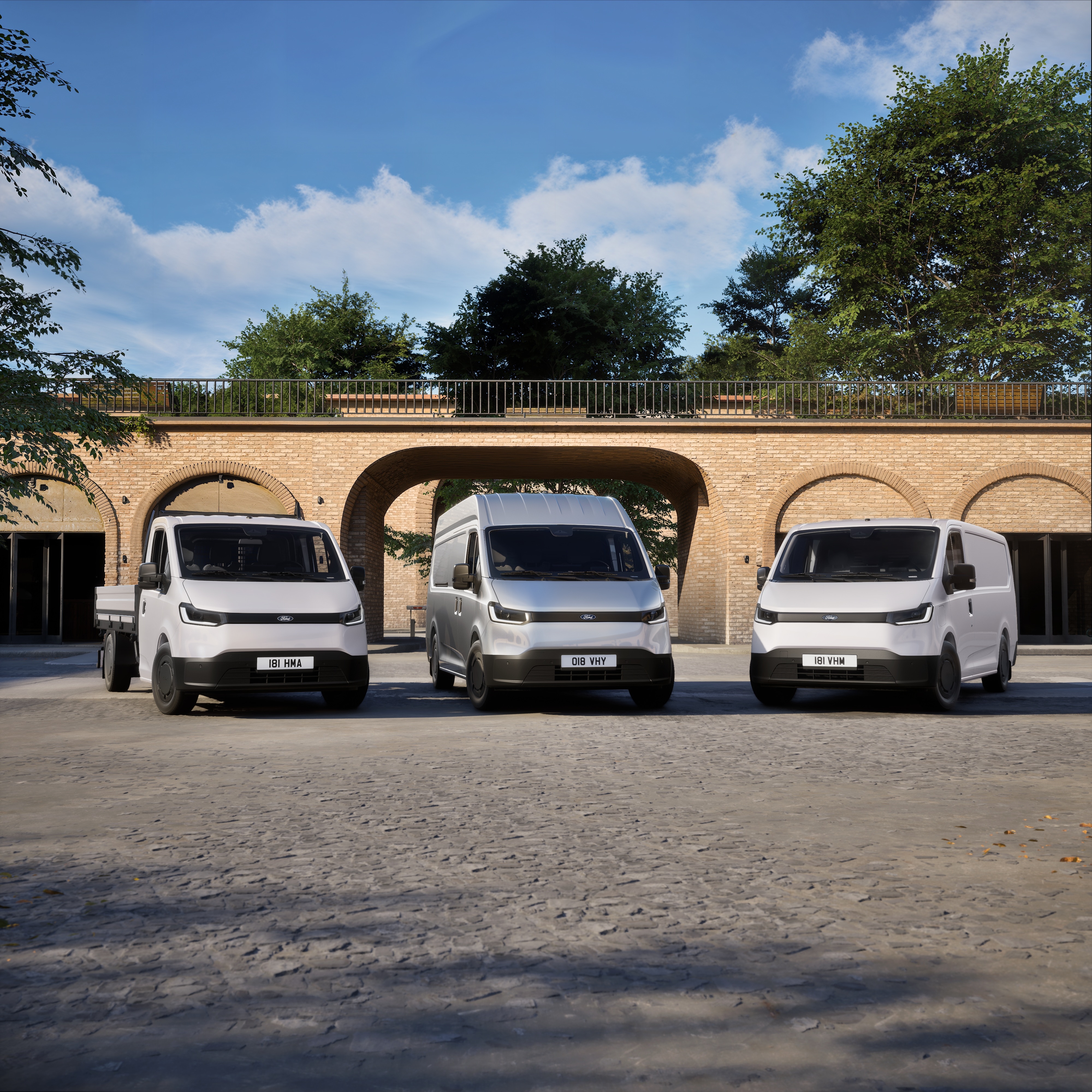 The Transit City line-up includes L1H1 and L2H2 vans as well as a conversion-ready chassis cab.