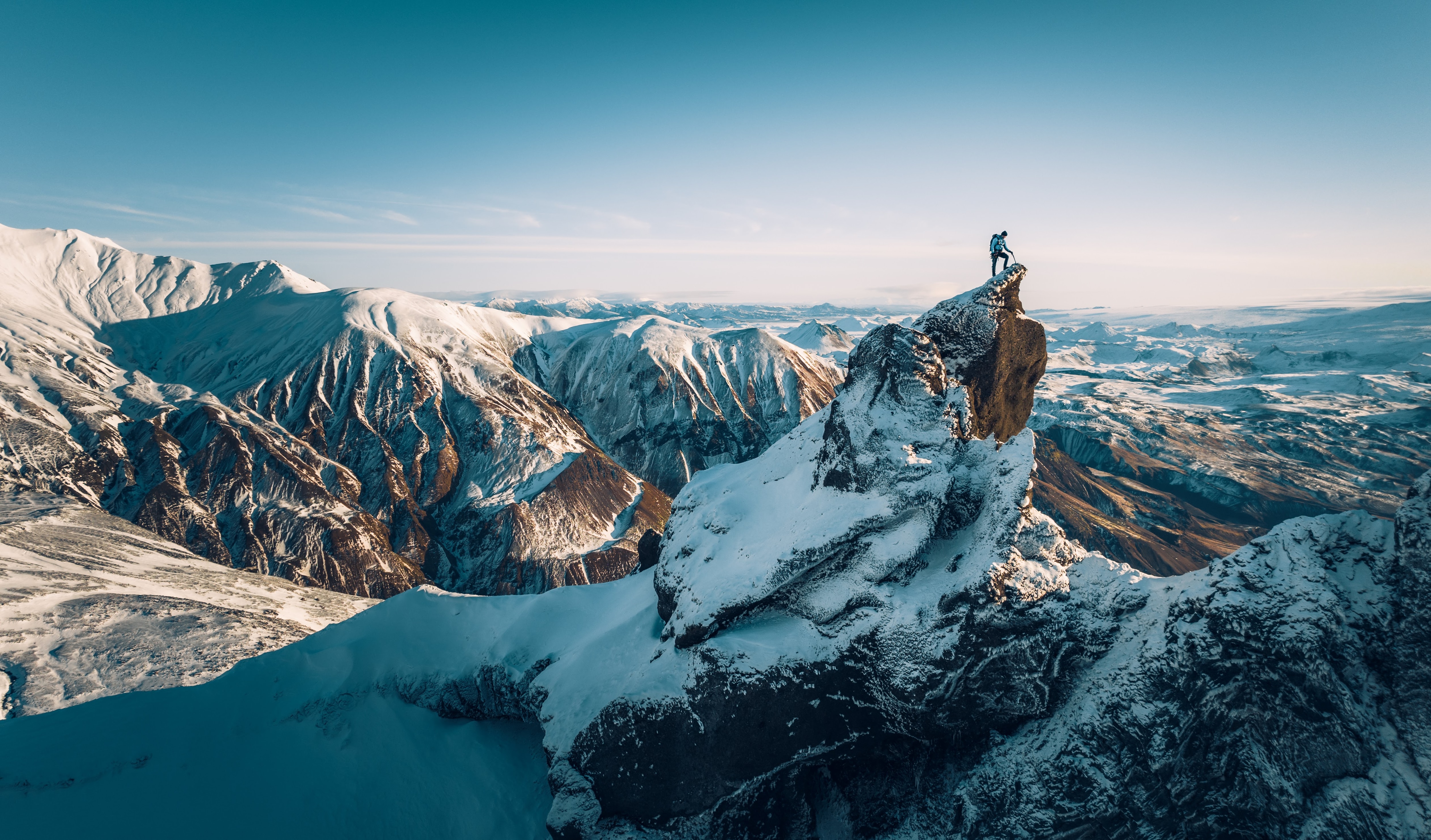 Siggi's mountain climbing experience goes beyond his foray up Mount Everest.