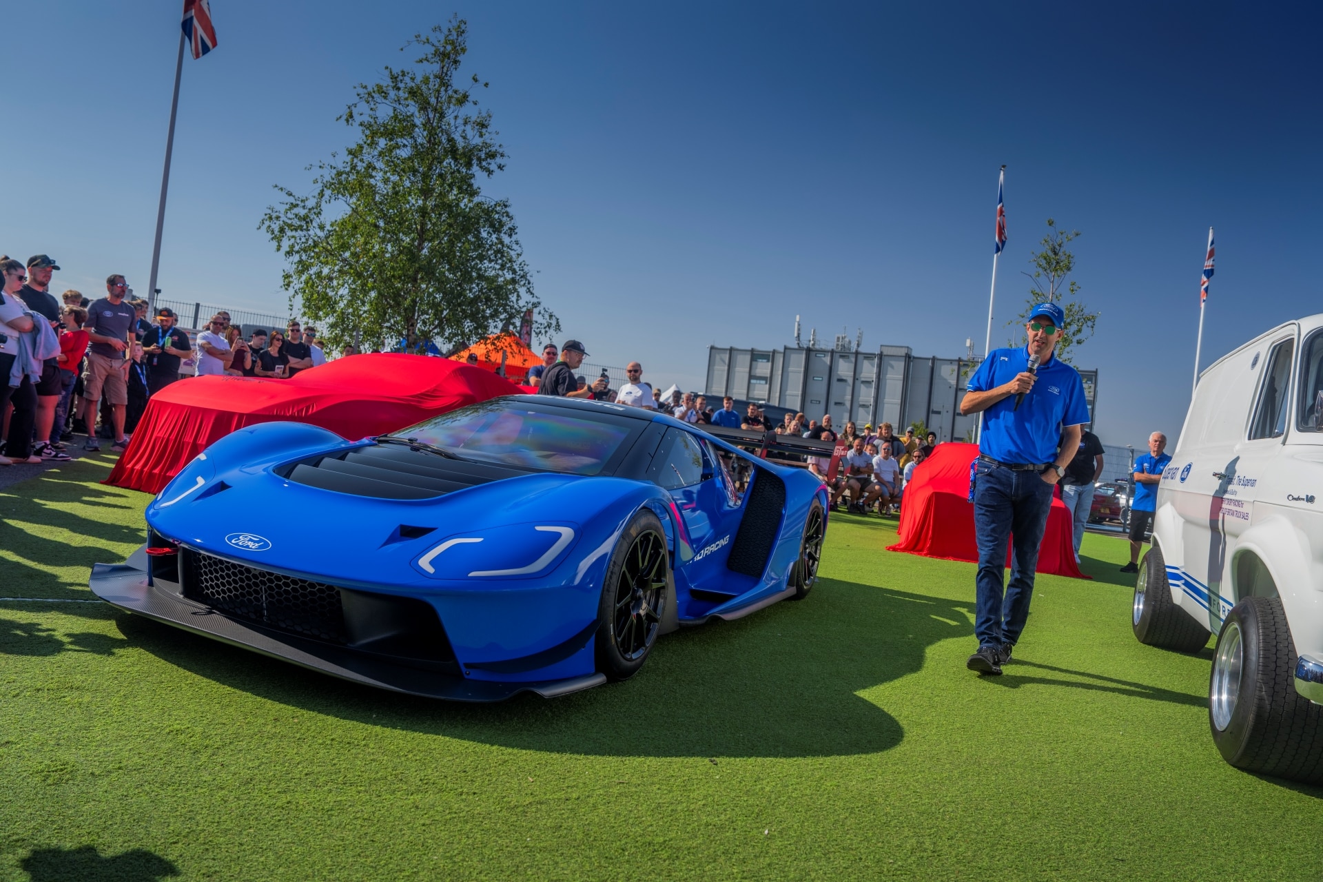 ... to the new, with the Ford GT Mk IV.