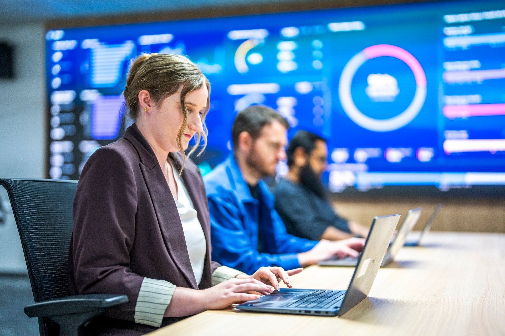 Live data from customers' vehicles is at the heart of Ford Uptime Services' proactive fleet support.