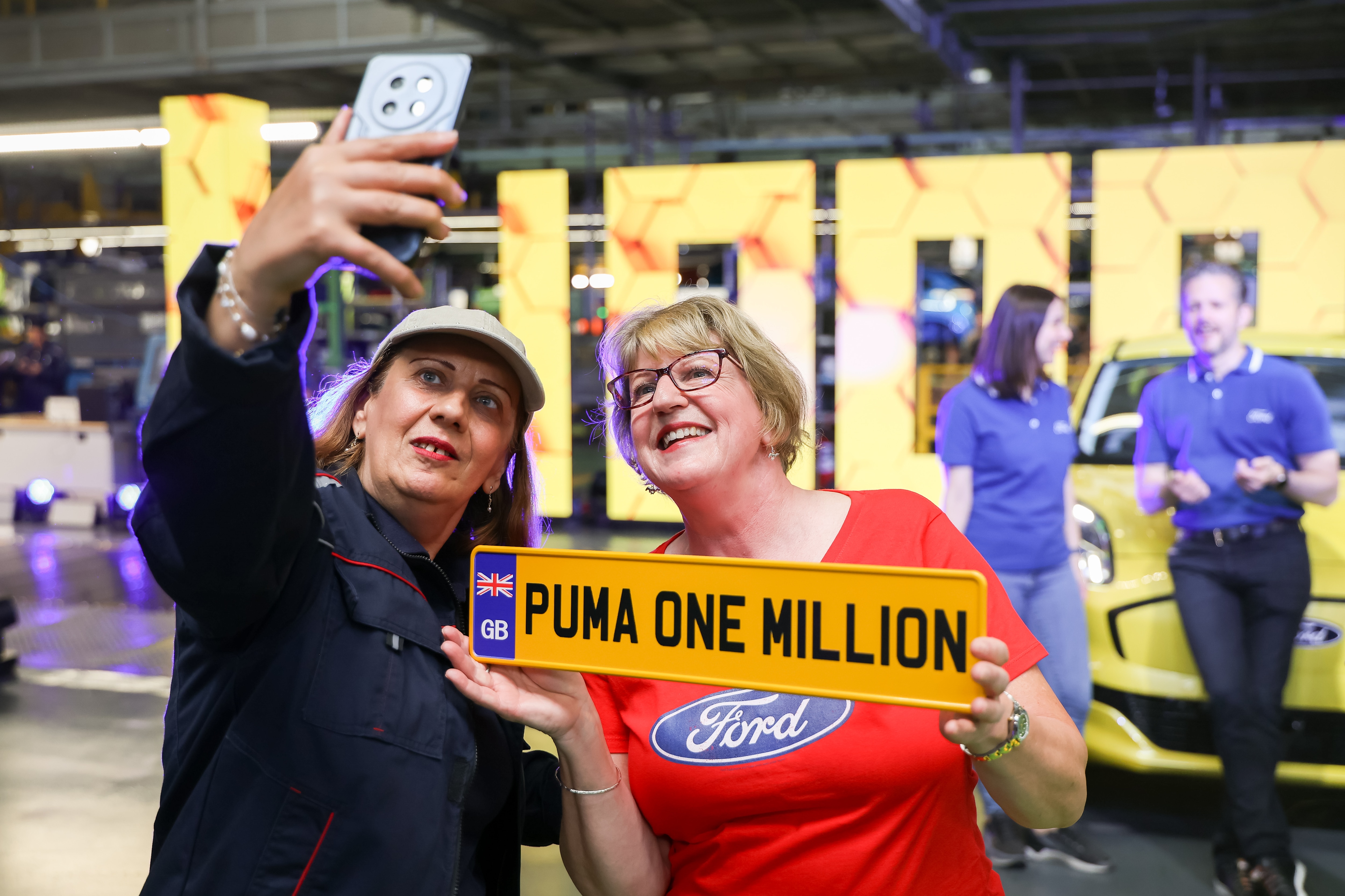 Karen Horton from the UK purchased Puma number 1 million — an Electric Yellow Puma Gen-E.