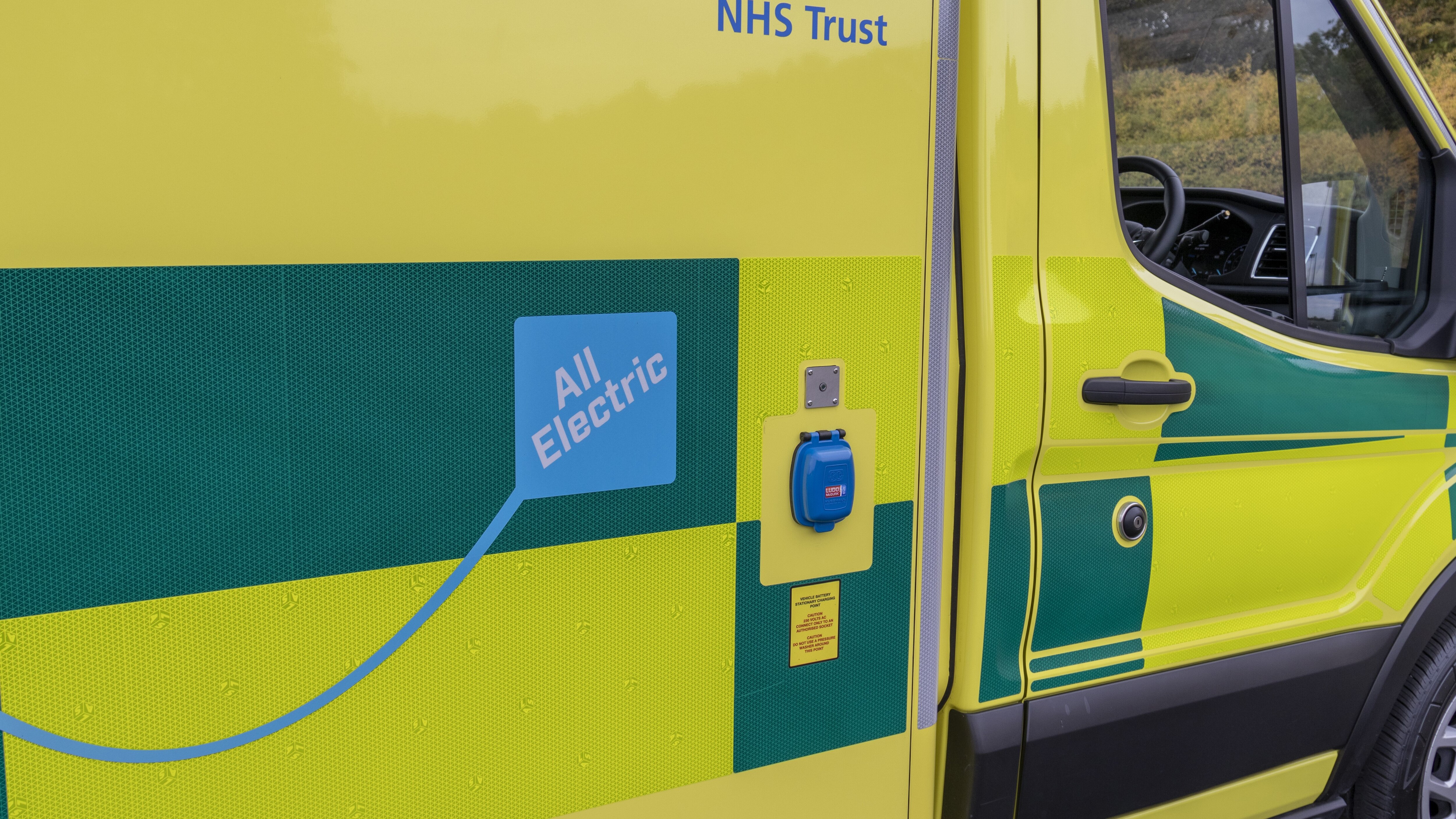 Of the 180 Transits in London Ambulance Service's latest order, 45 are electric E-Transit frontline ambulances