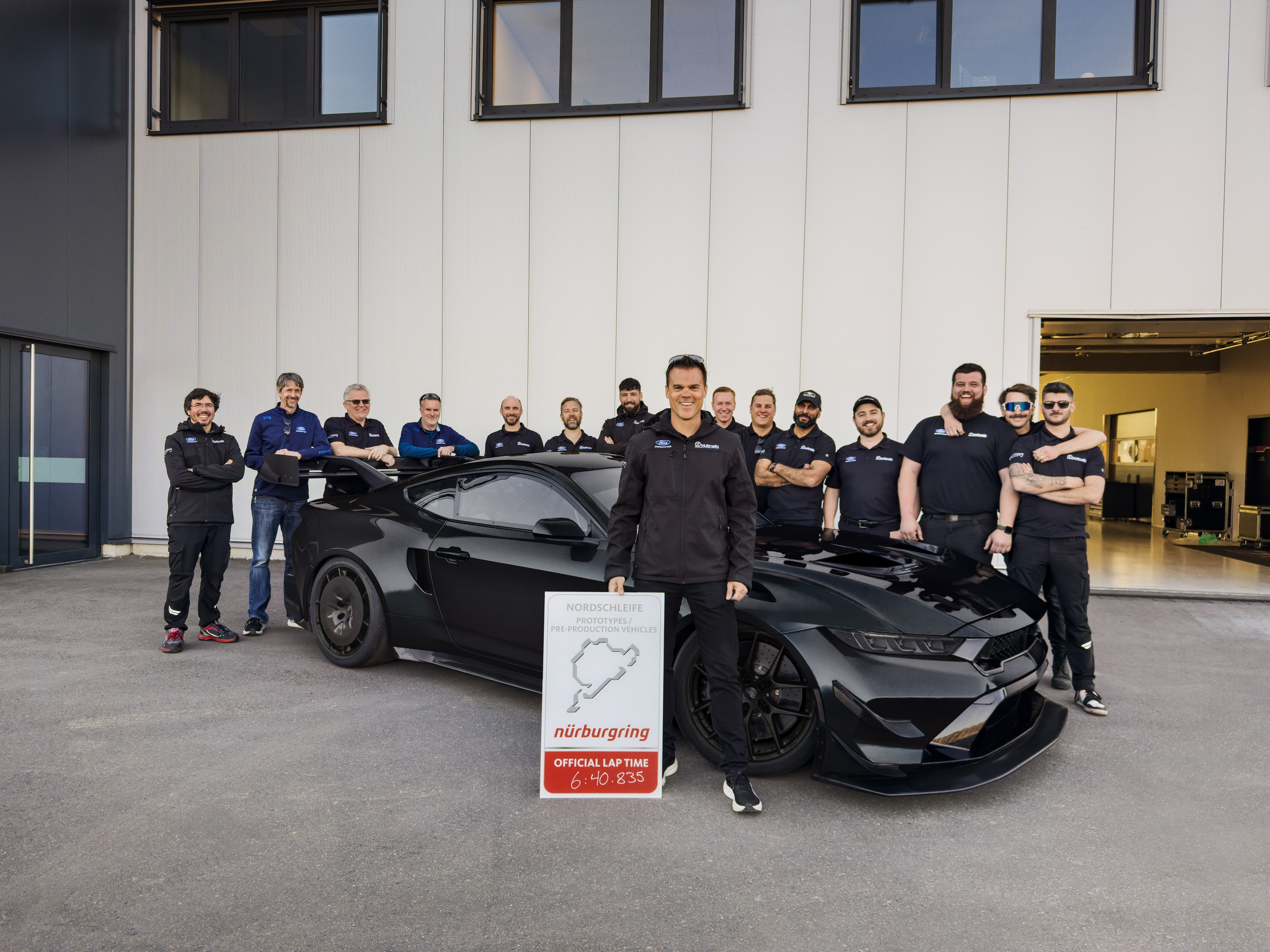 New Ford Mustang GTD Competition Clocks Record New Time at the Nürburgring