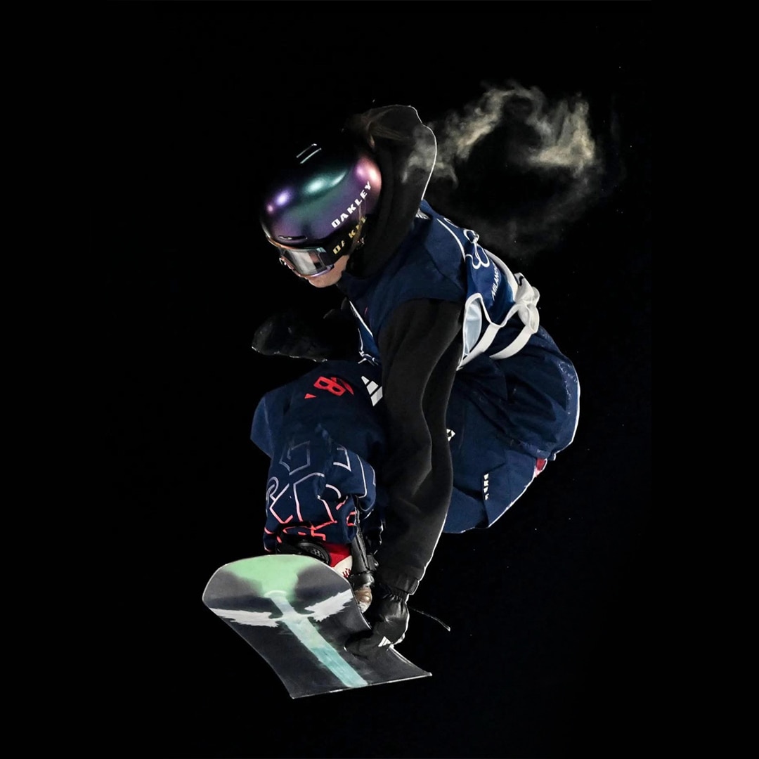 Chasing the thrill: World champion Mia Brookes perfects her craft under the lights.