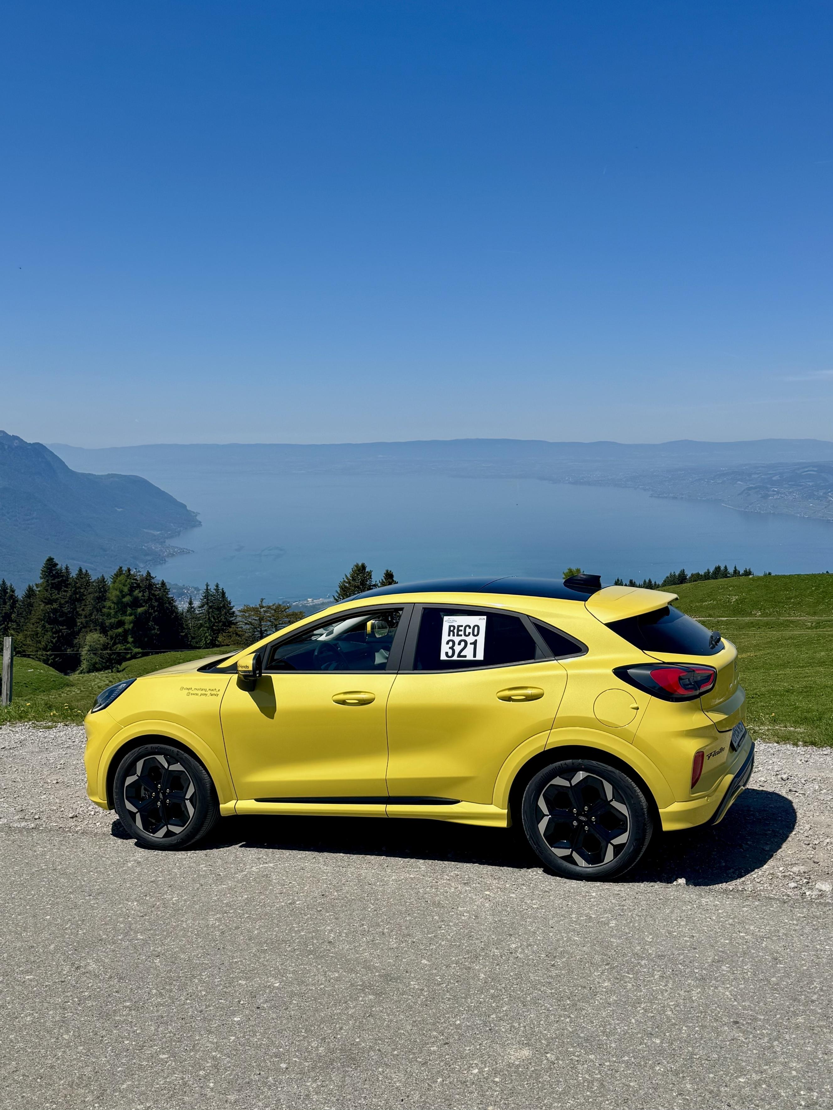 The Swiss mountains aren't just great for rallying. They're also home to incredible vistas.