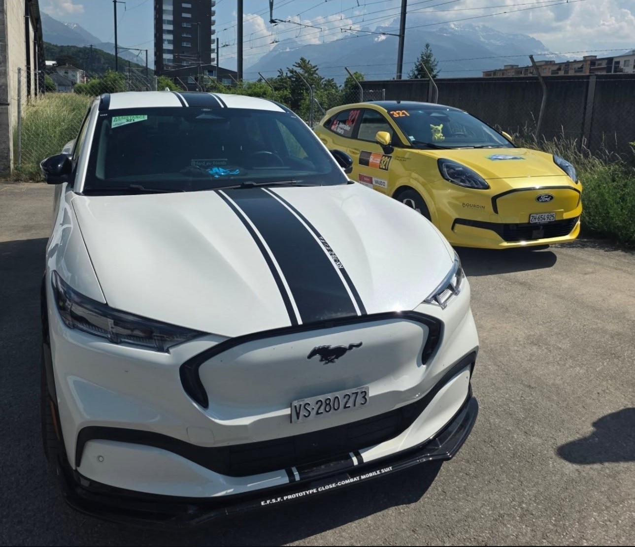 Stéphanie and Guillaume own two beautifully modified Ford Mustang Mach-Es, and are adding a Puma Gen-E to their garage.