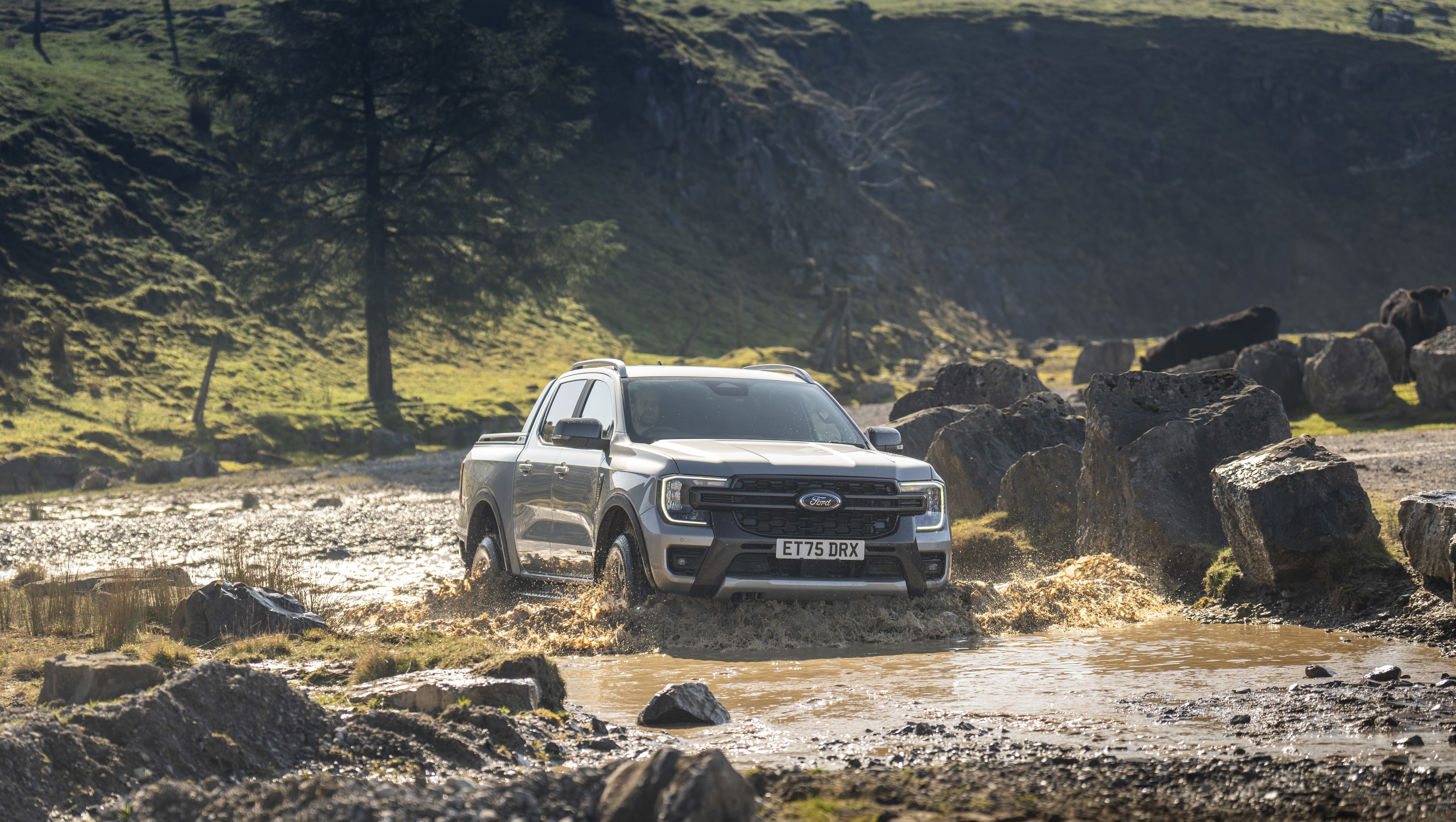 Ranger Double Cab 2-Seat's electronically controlled full-time all-wheel drive system can make light work of slippery conditions.