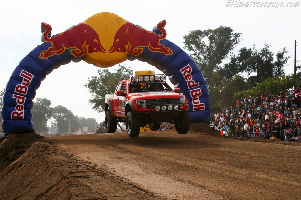 The purpose-built Ford F-150 SVT Raptor R tackles the grueling desert terrain of the 41st Baja 1000.