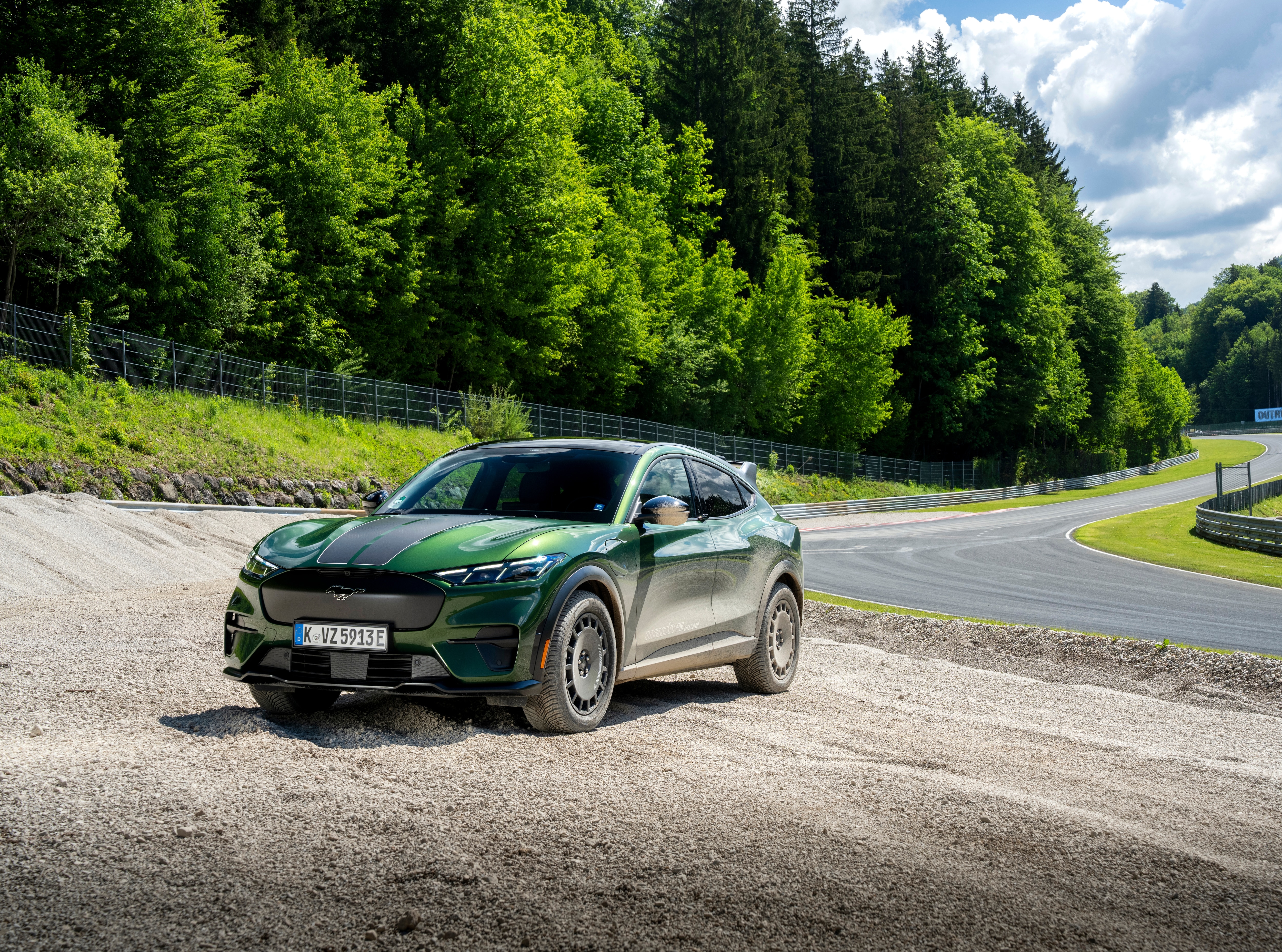 2026 Ford Mustang Mach-E Rally at the Salzburgring, Austria.