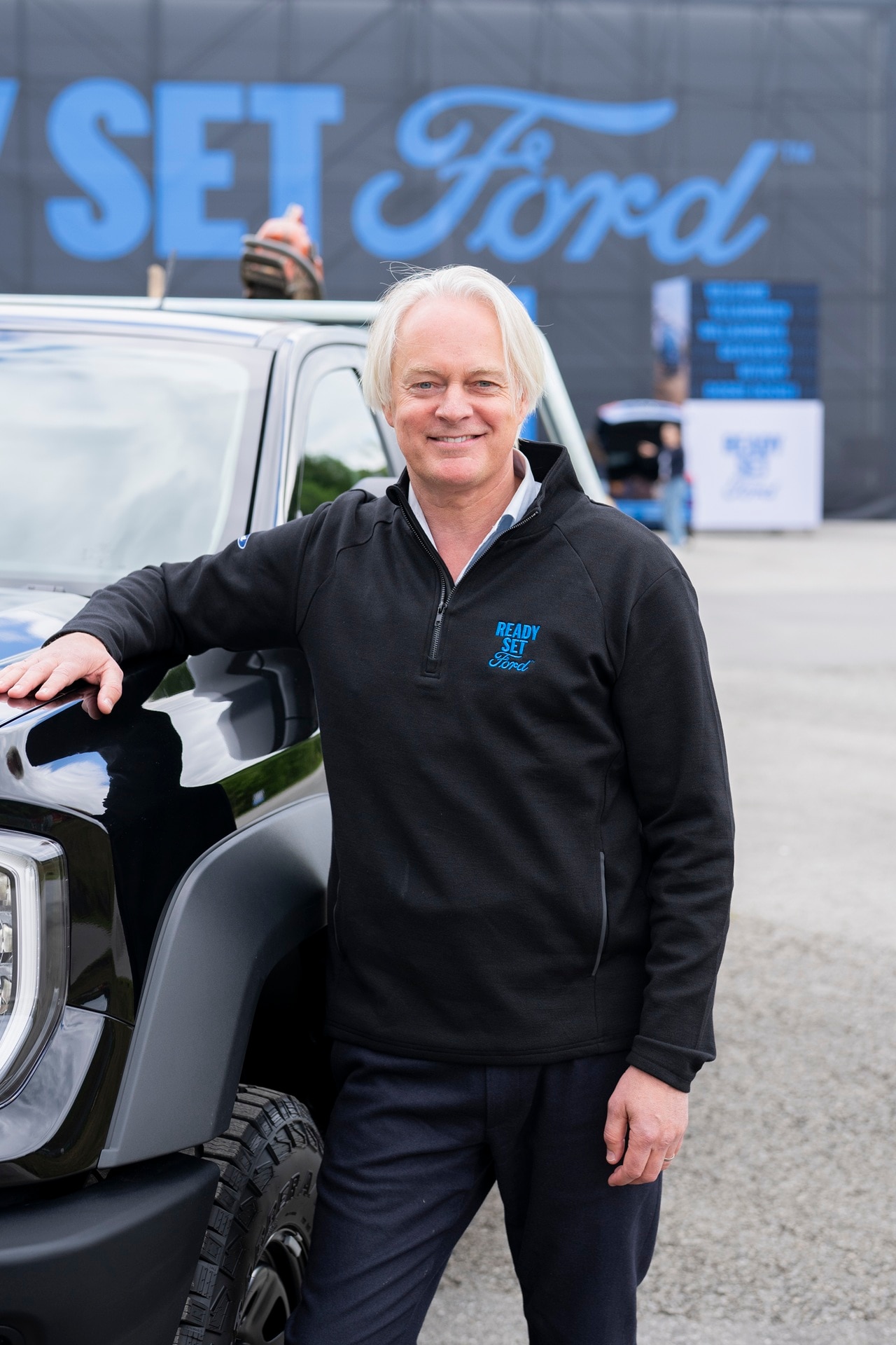 Hans Schep, Ford Pro general manager in Europe, at Dealer Uptime Services event