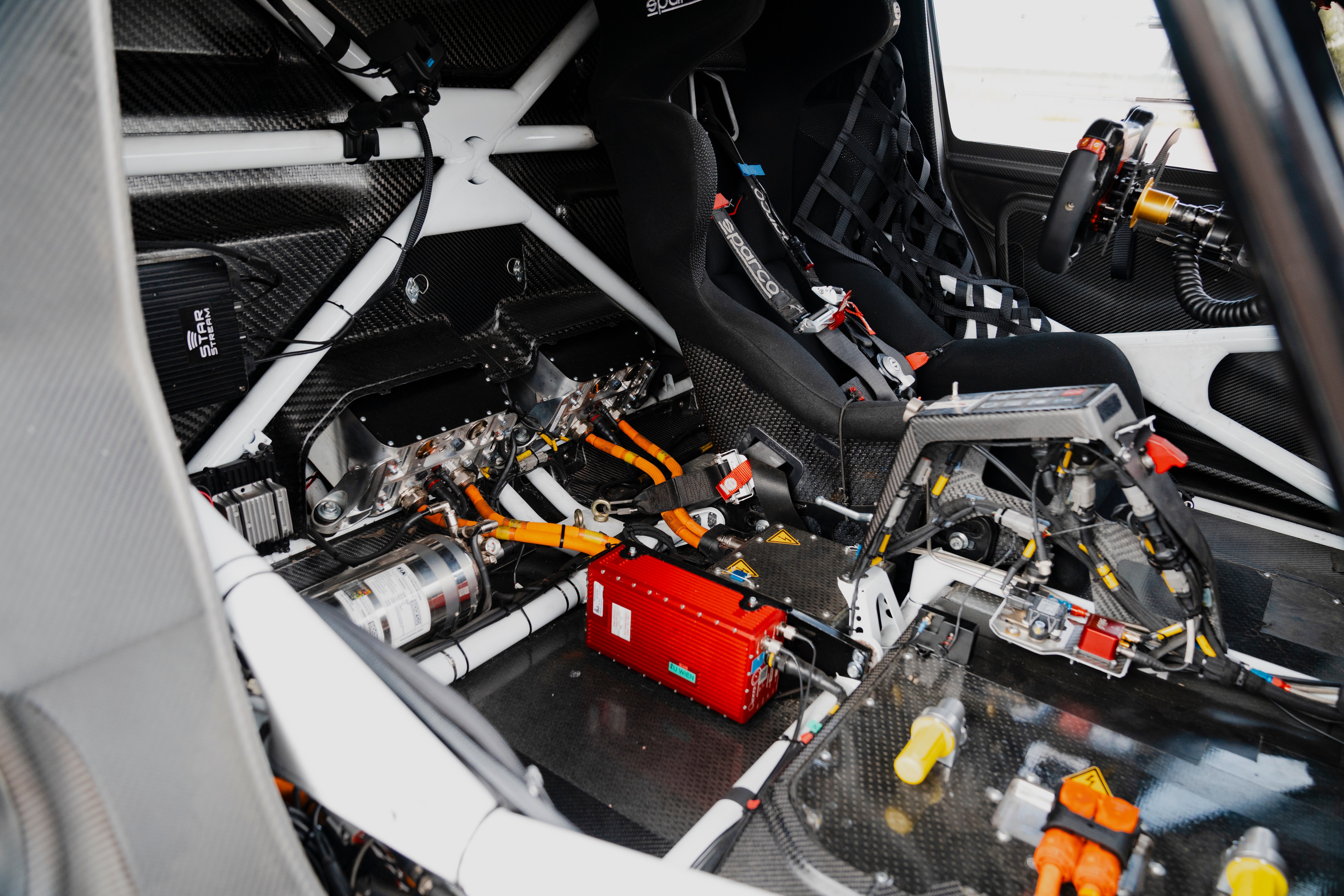 The Super Mustang Mach-E carried No. 125 in recognition of Ford’s 125 years of racing.