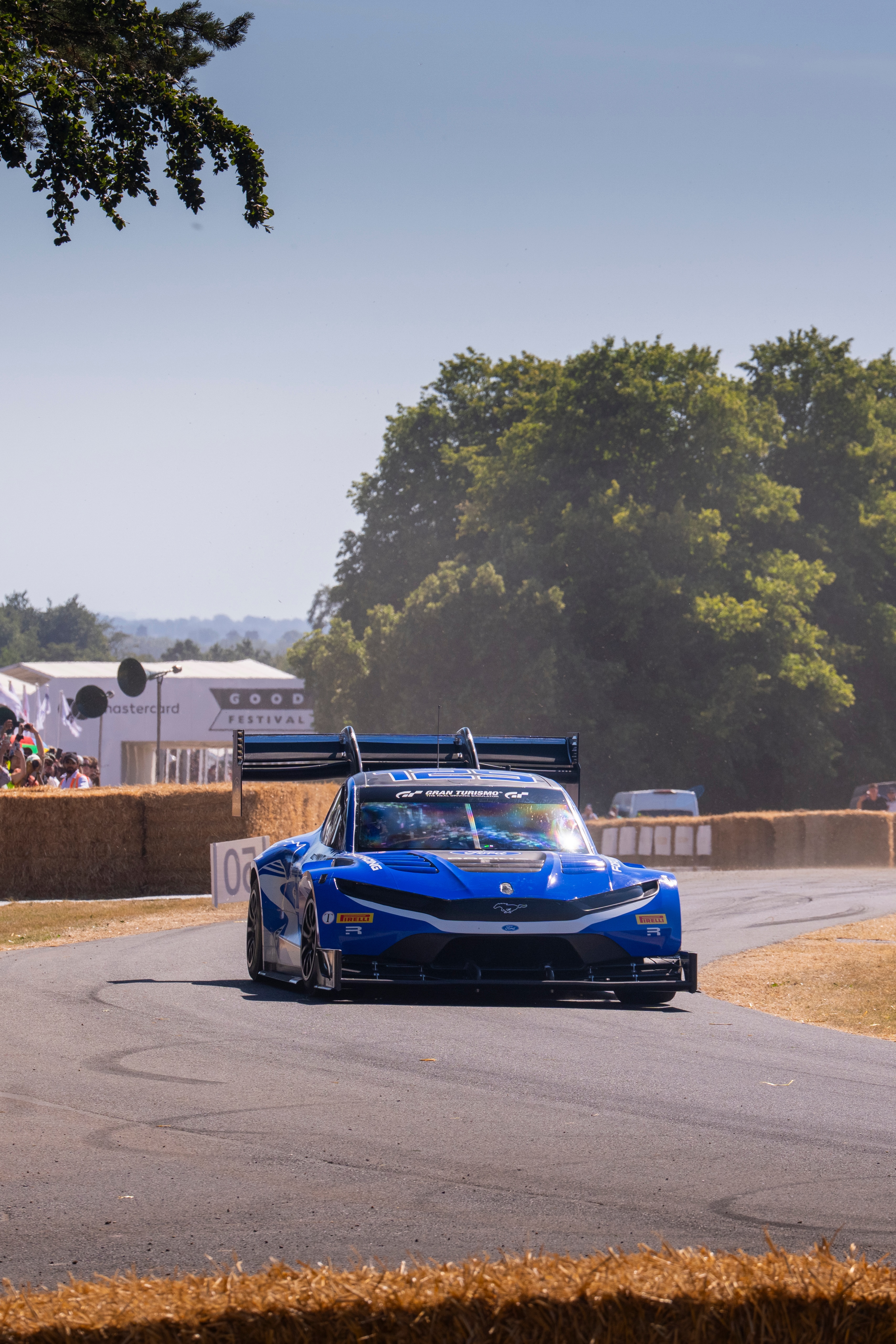 The Super Mustang Mach-E EV demonstrator made it three wins in a row for Ford Racing at the 2026 Goodwood Festival of Speed Timed Shoot-Out.